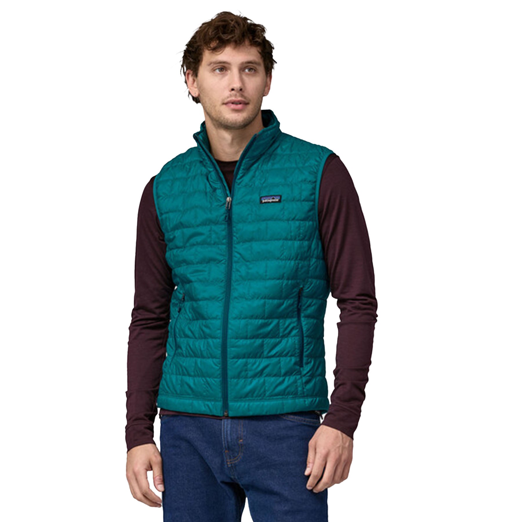 Patagonia nano cheap puff vest green