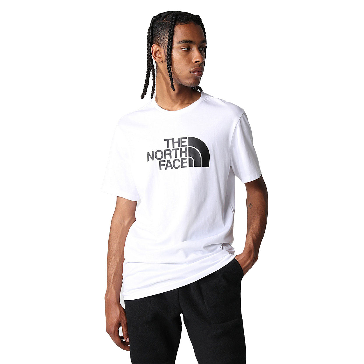 Short Sleeve Mountain Outline T-Shirt