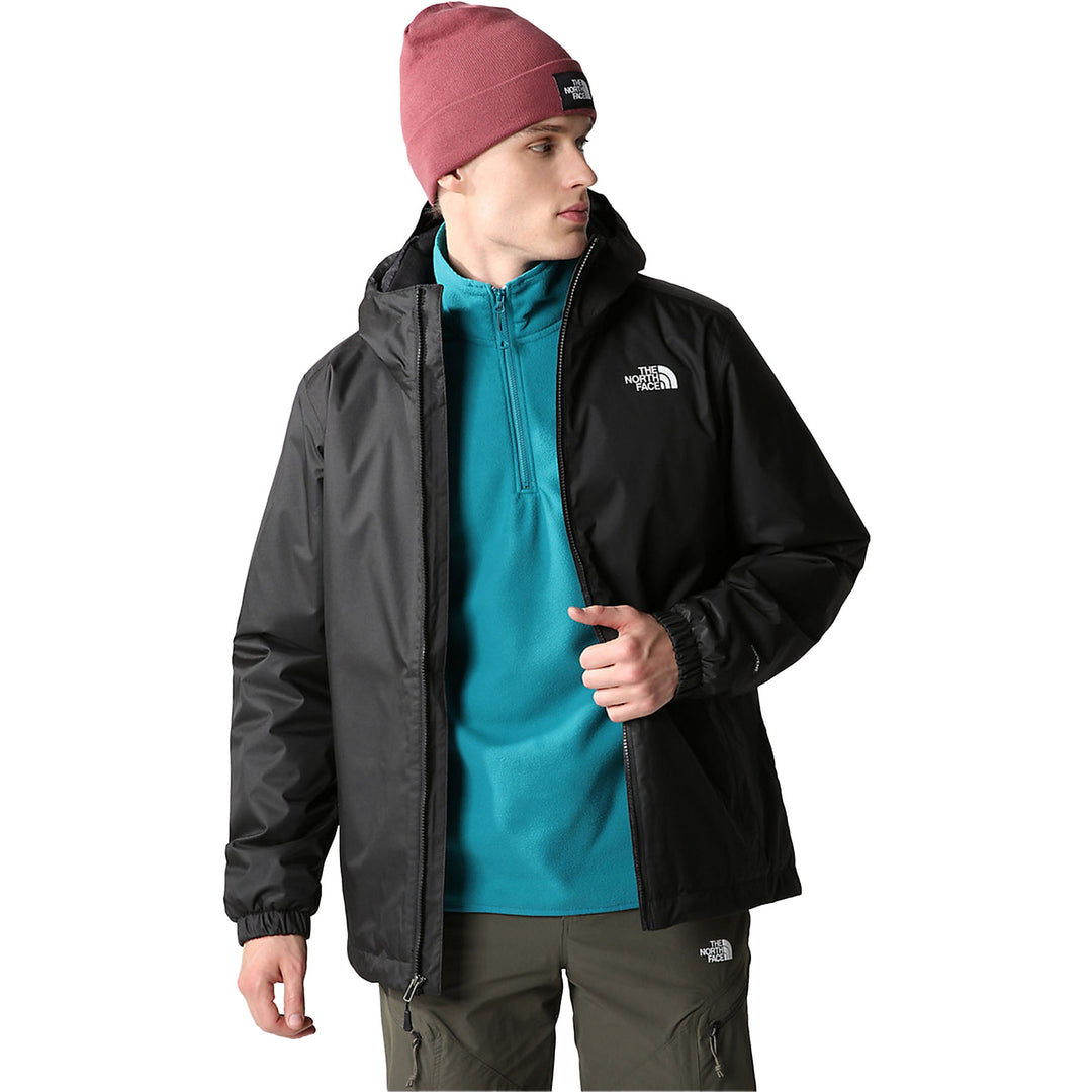 the north face men's quest insulated jacket black