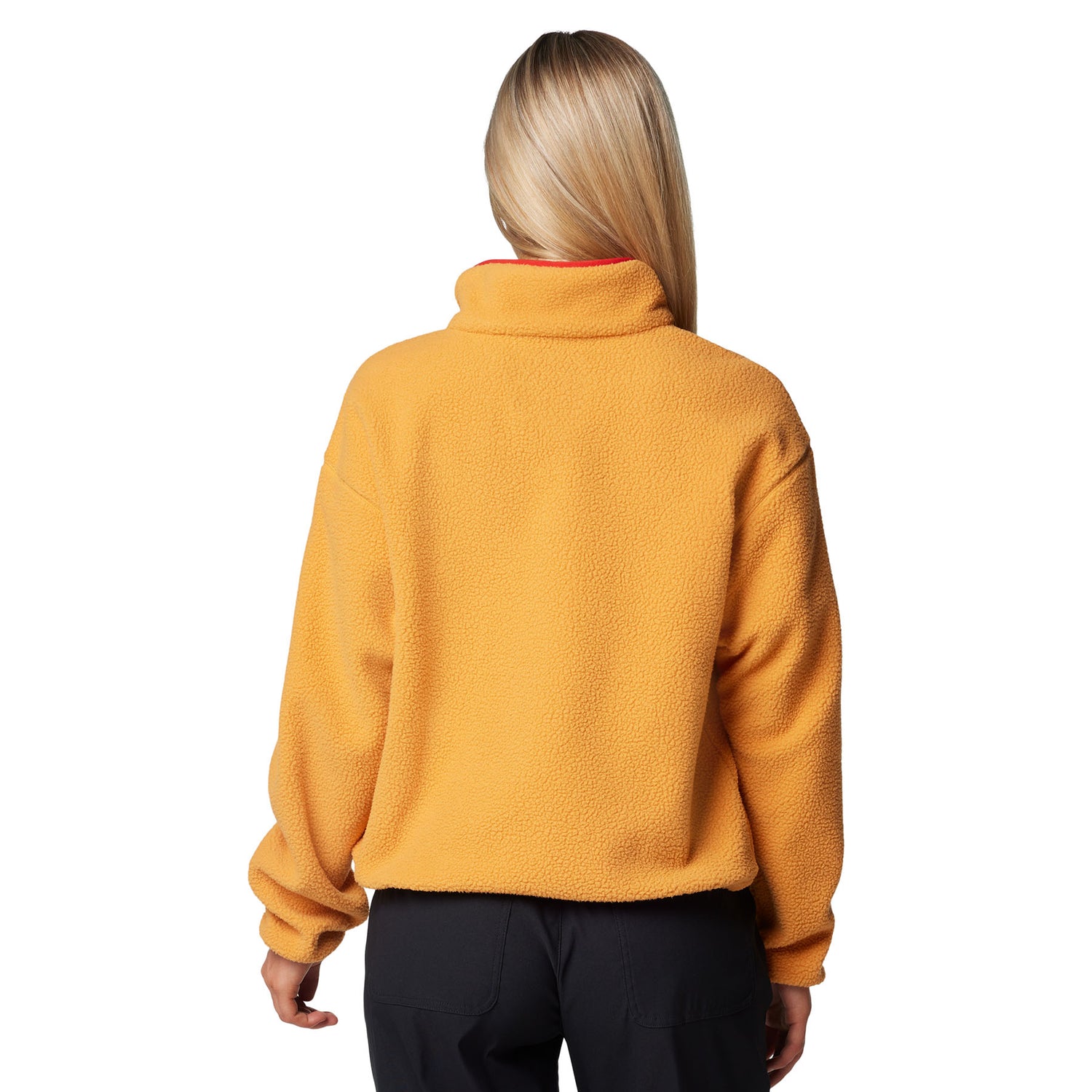 Women's Helvetia II Cropped Sherpa Half Snap Fleece Pullover