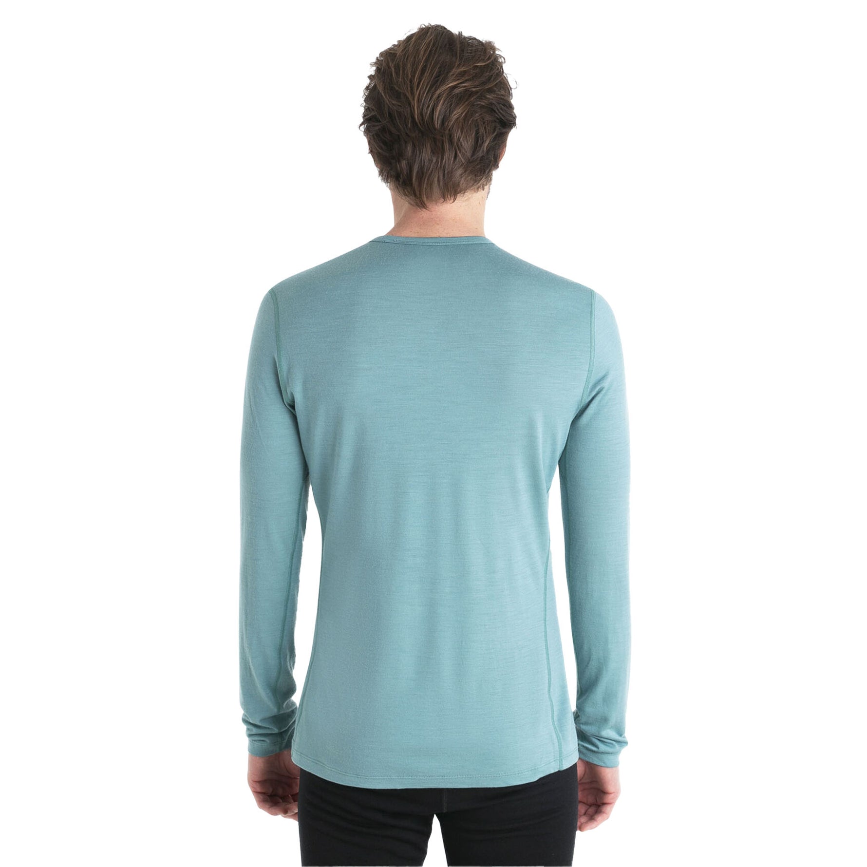 Icebreaker Men's Merino 200 Oasis Long Sleeve Crewe Thermal Top 