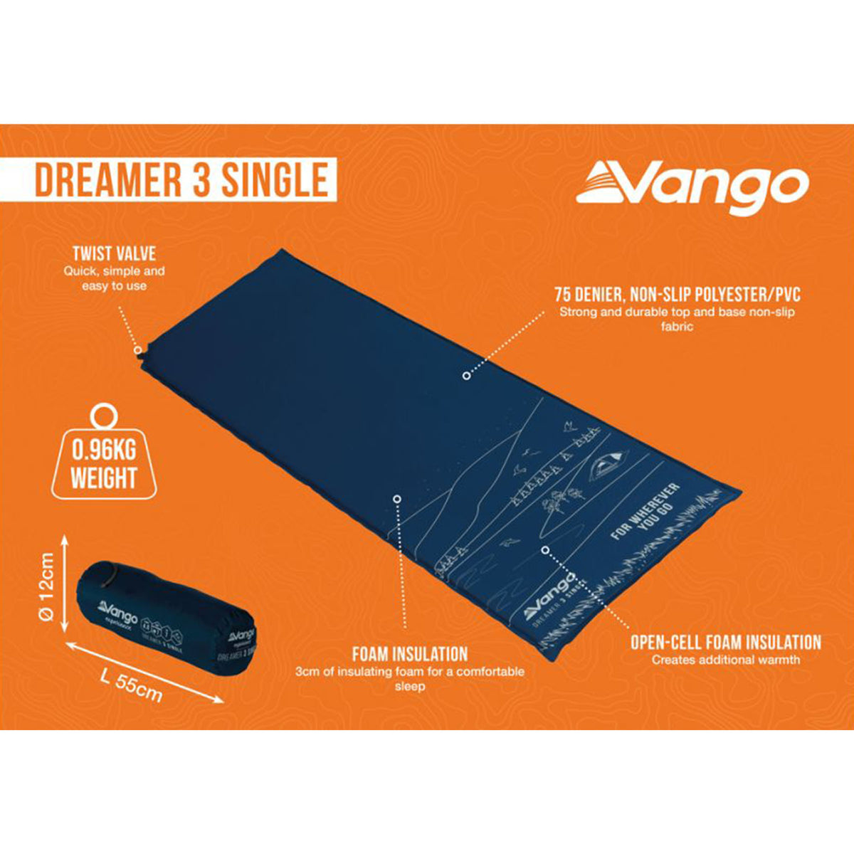 Vango Dreamer 3 Single 