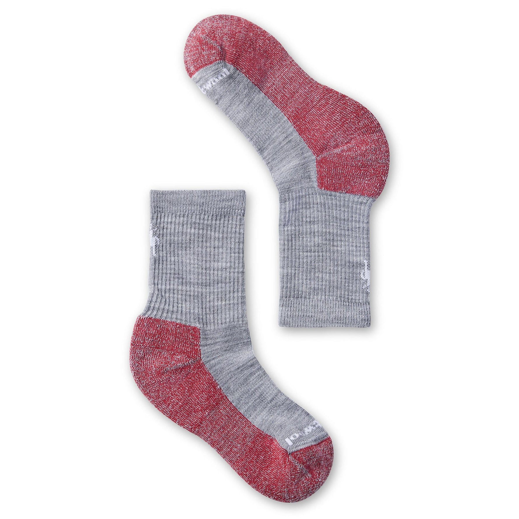 Smartwool Kids' Hike Full Cushion Crew Socks #color_light-grey