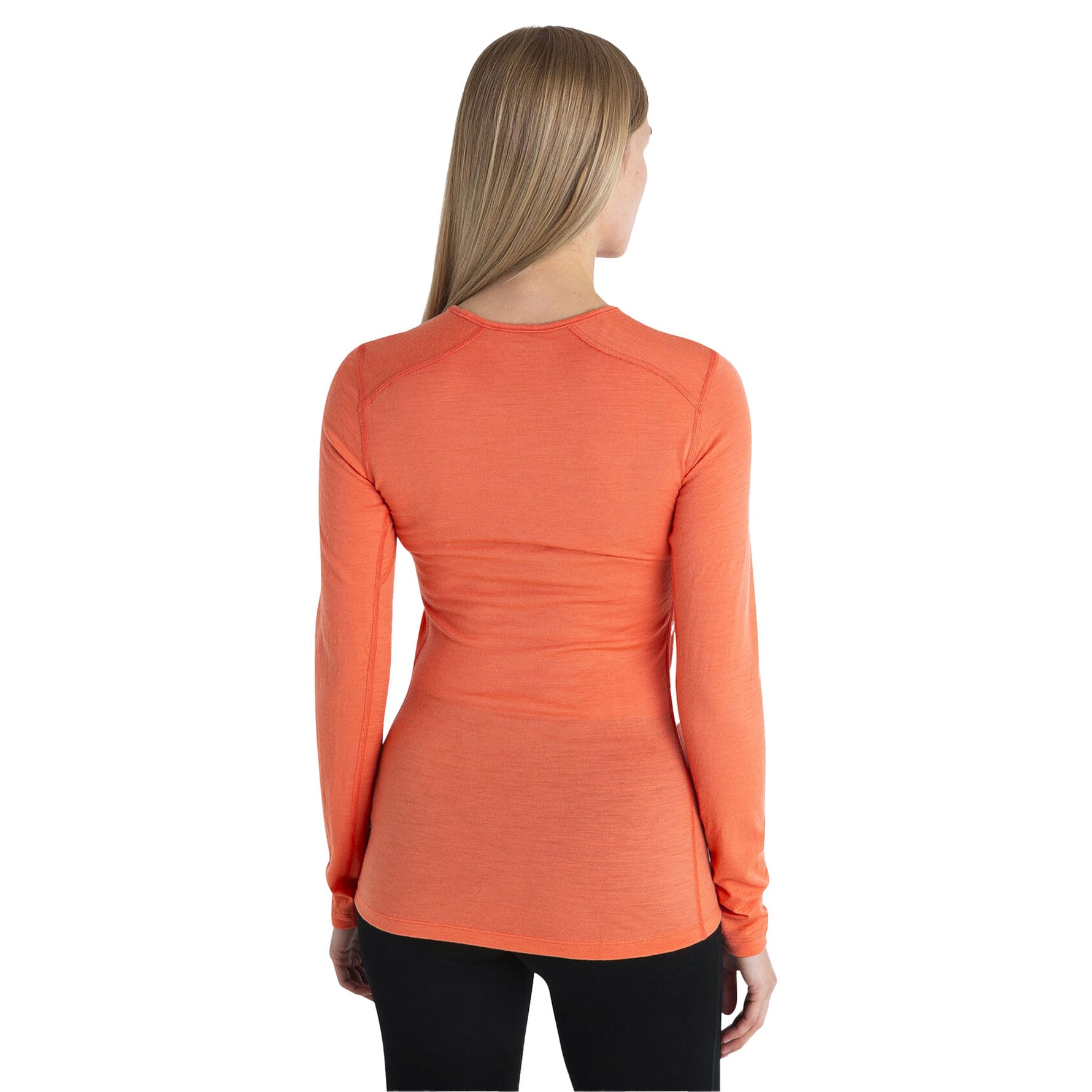 Icebreaker Women's Merino 200 Oasis Long Sleeve Crewe Thermal Top 