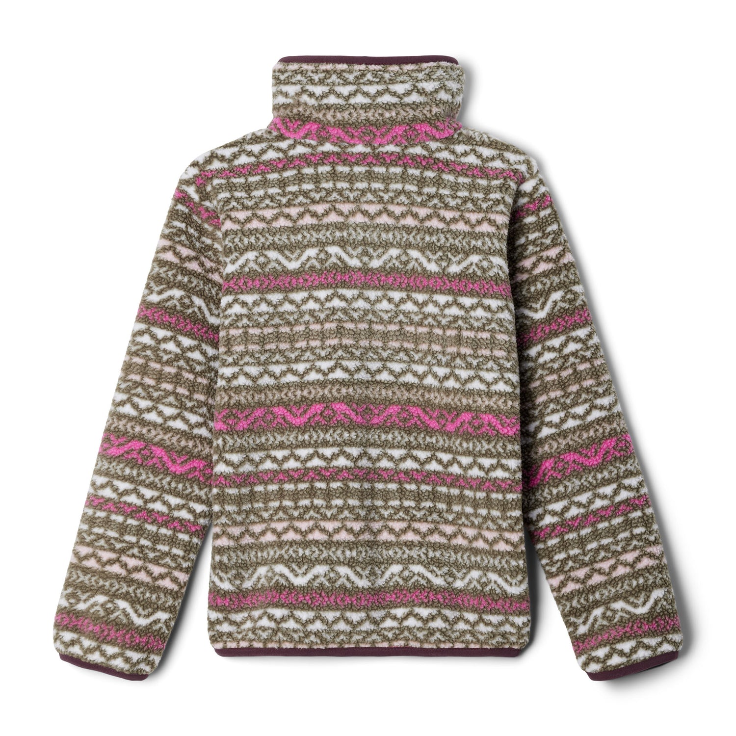 Kids' Helvetia II Printed Half Snap Fleece Pullover