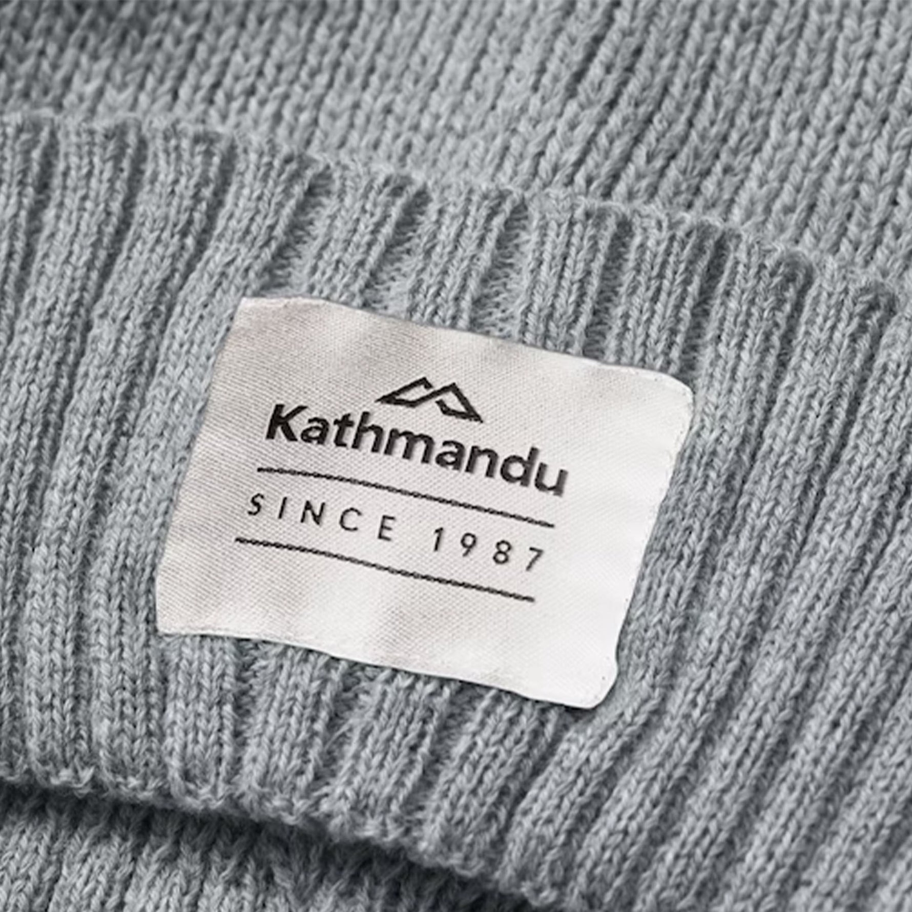 Kathmandu Unisex Badge Beanie 