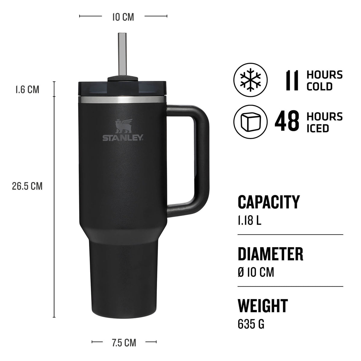 Stanley Quencher H2.0 Flowstate Tumbler 1.18L 