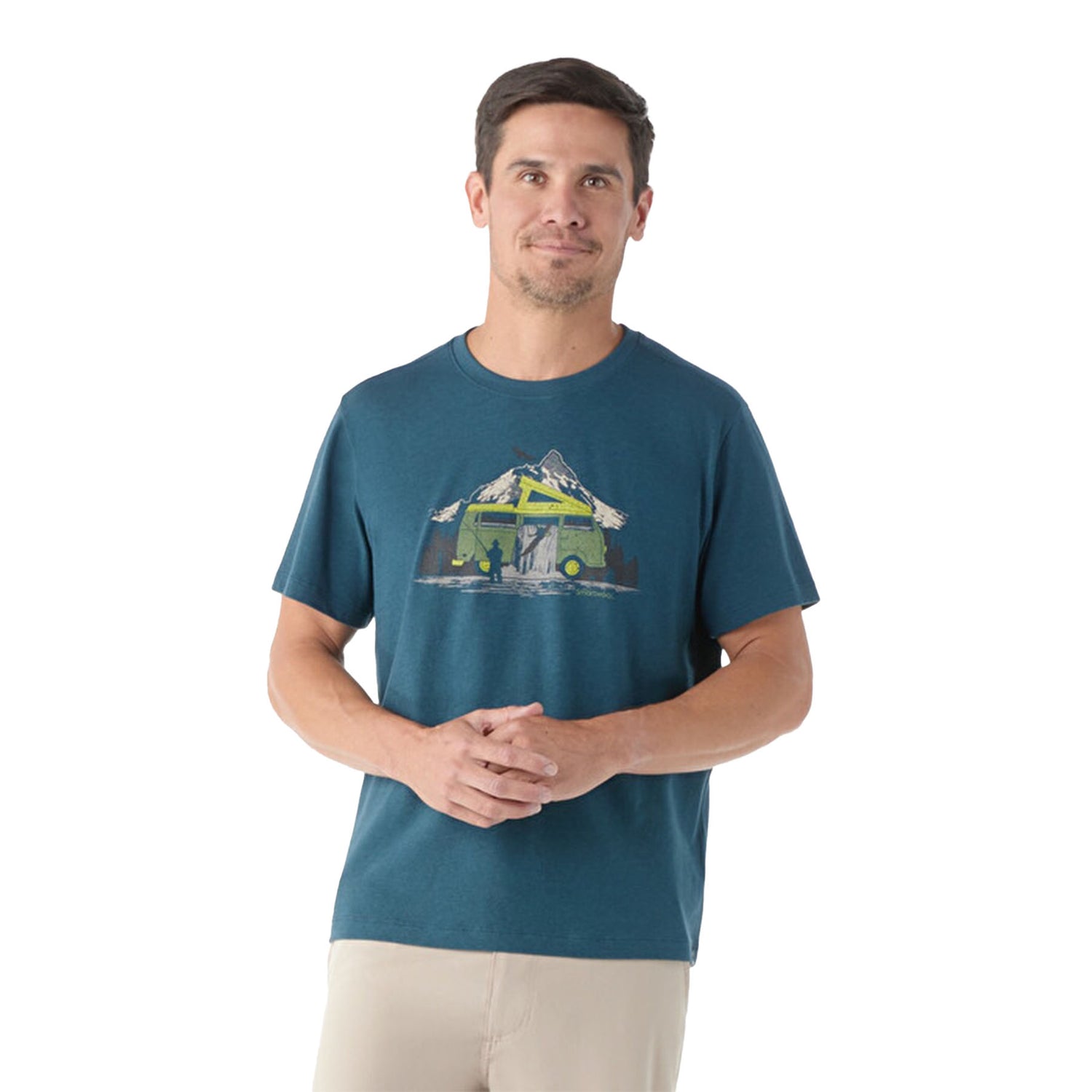 Smartwool Men's River Van Graphic Short Sleeve Tee 