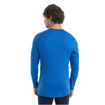 Icebreaker Men's 200 Oasis Long Sleeve Crewe Ski Stripes 