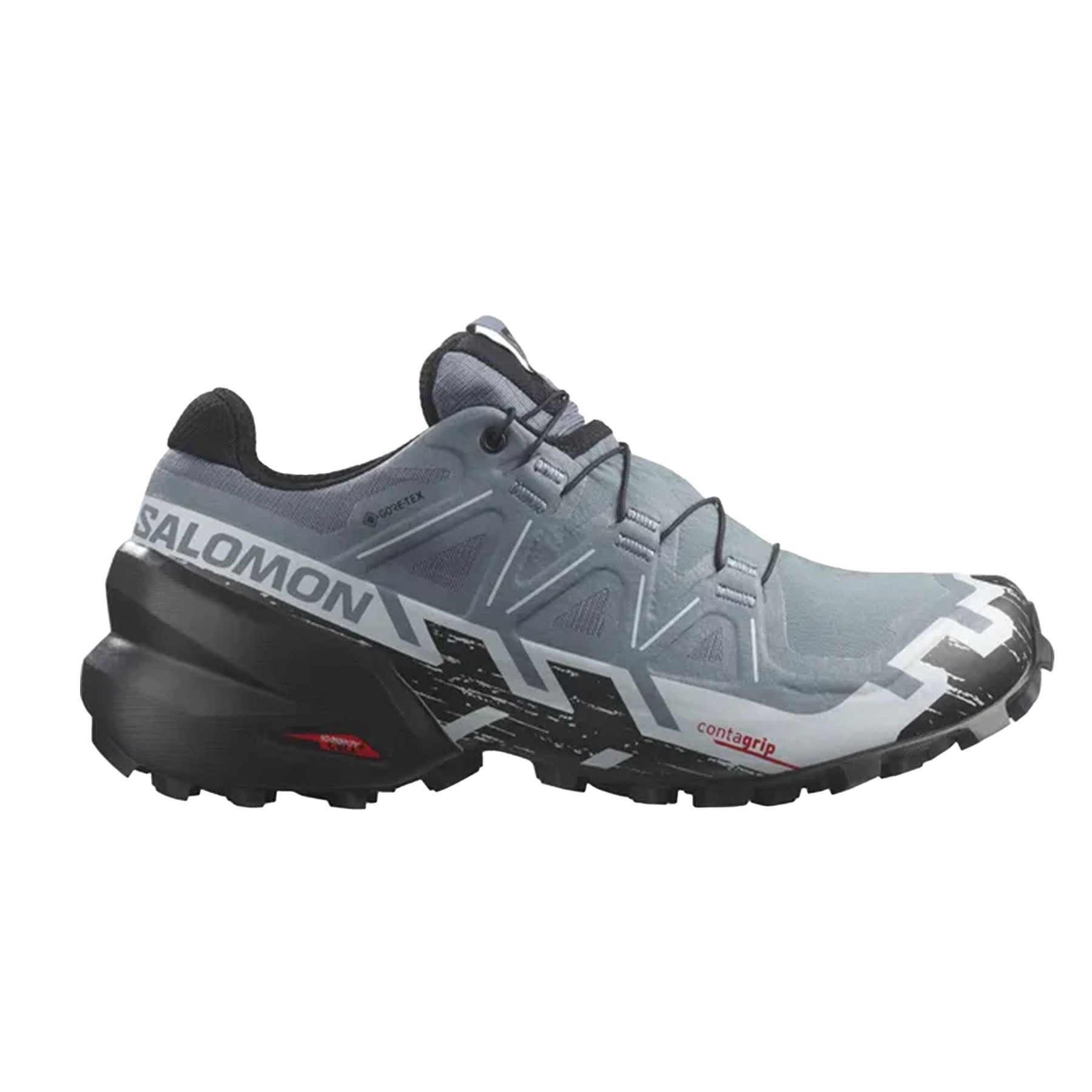 Salomon black hot sale running shoes