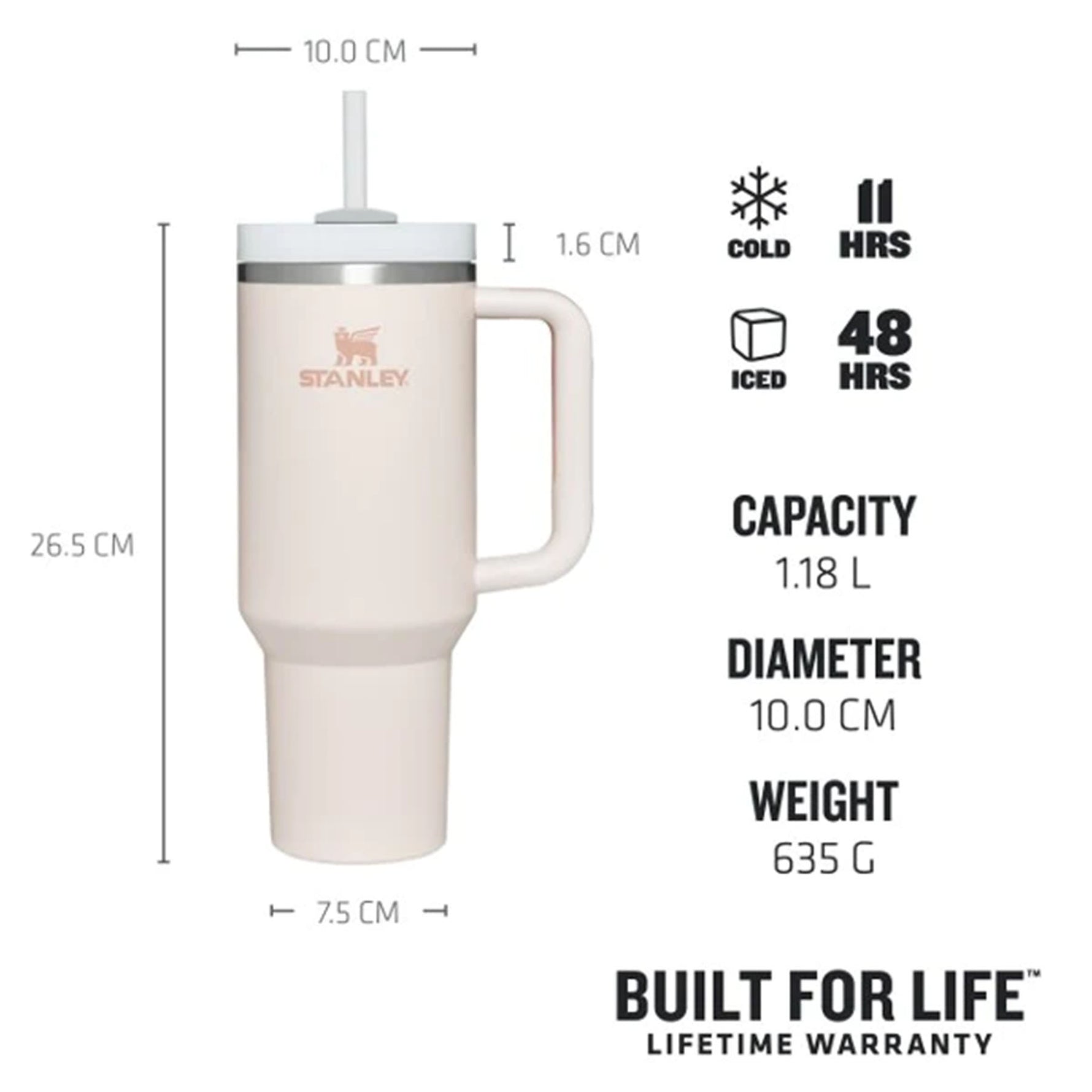 Stanley Quencher H2.0 Flowstate Tumbler 1.18L 