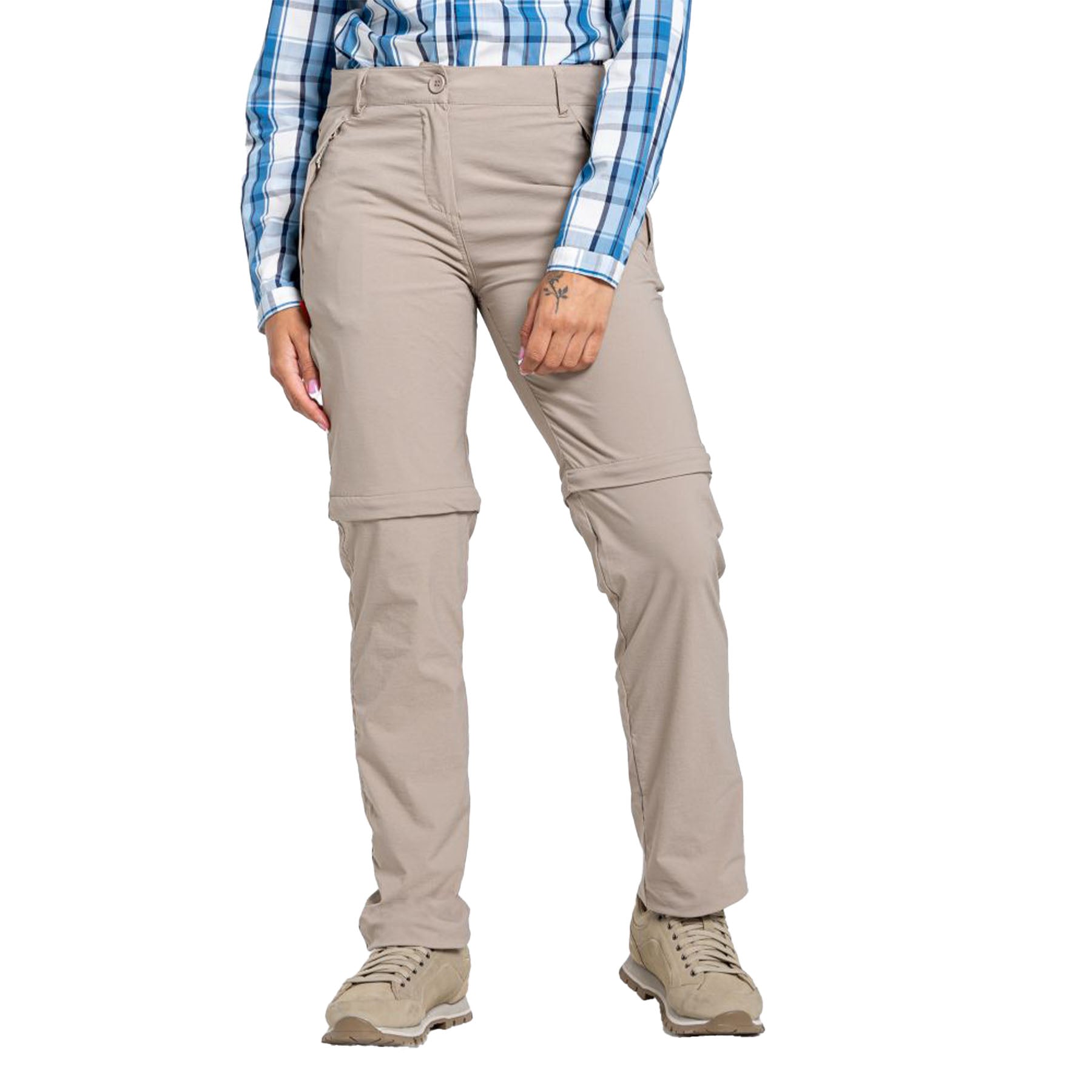 Men'S Lightweight Convertible Zip-Off Pants | Black | Trousers | Rossignol