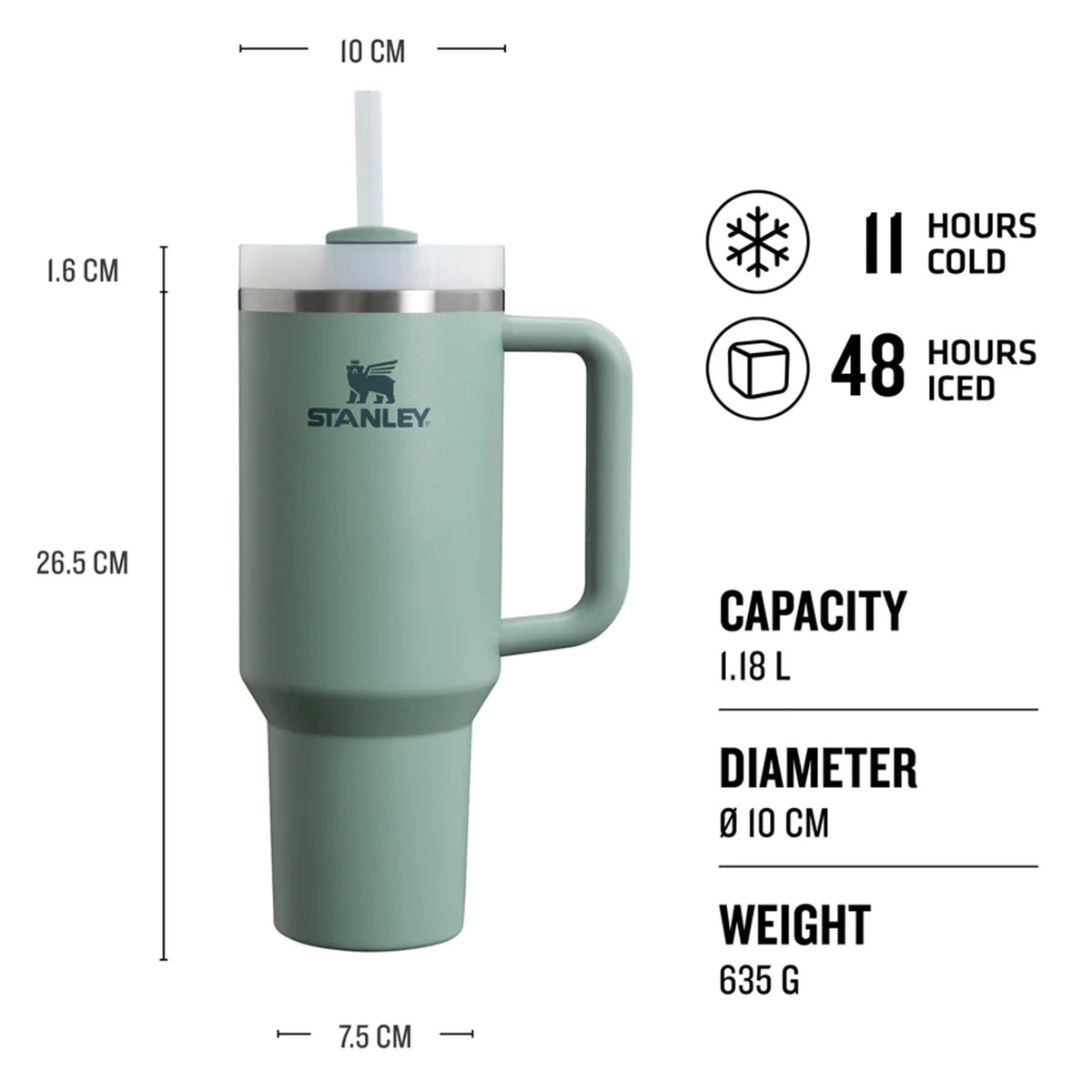 Stanley Quencher H2.0 Flowstate Tumbler 1.18L 