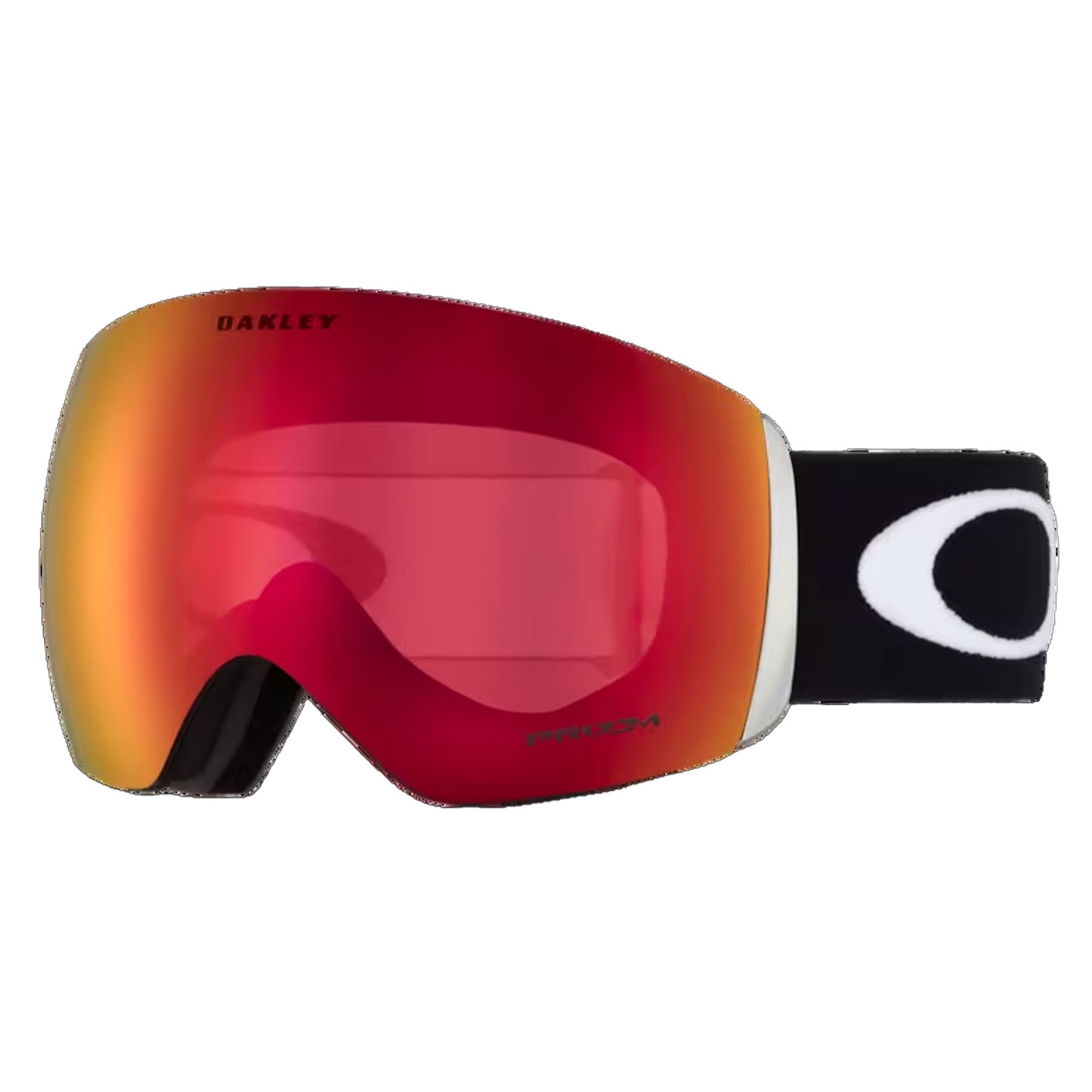 Oakley Flight Deck L Ski Goggles #color_matte-black-prizm-snow-torch-iridium