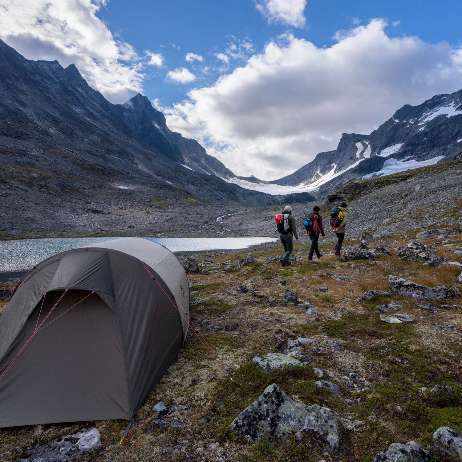 Tindheim 3 Person Backpacking Tunnel Tent