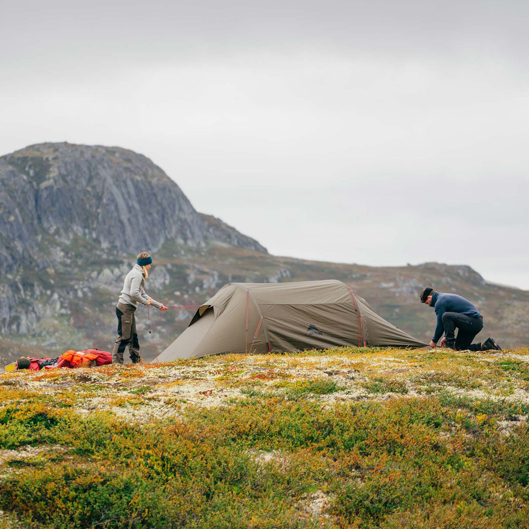 MSR Tindheim 2 Person Backpacking Tunnel Tent 53 Degrees North