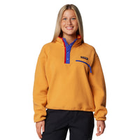 Women's Helvetia II Cropped Sherpa Half Snap Fleece Pullover