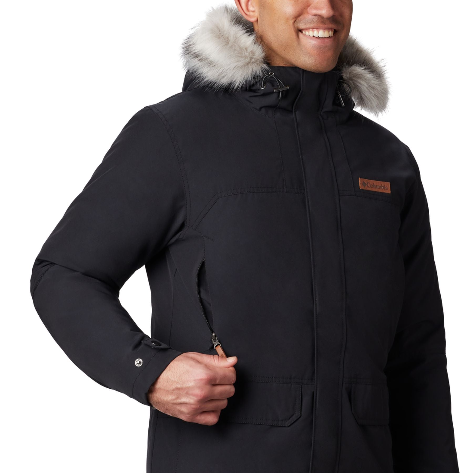 Columbia parka cheap jacket mens