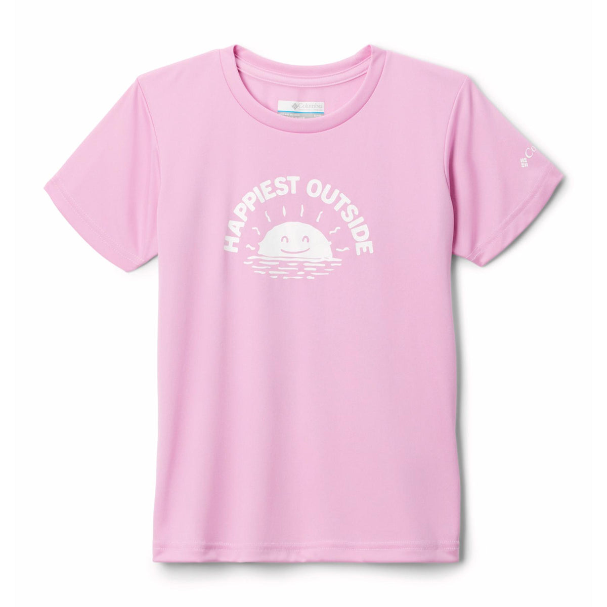 Columbia Kid's Fork Stream Short Sleeve Graphic Shirt 