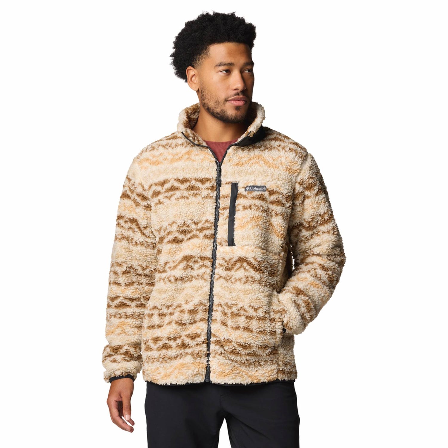 Men's Winter Pass Printed Fleece Jacket