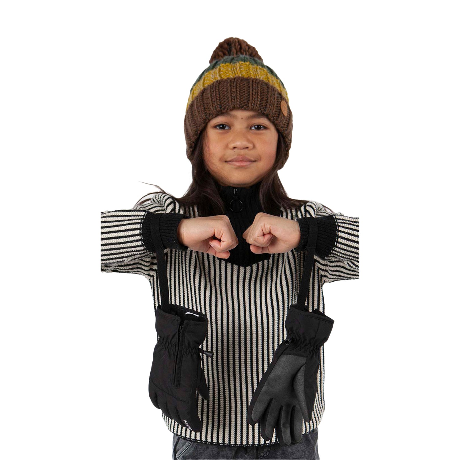 Kids' Zipper Gloves