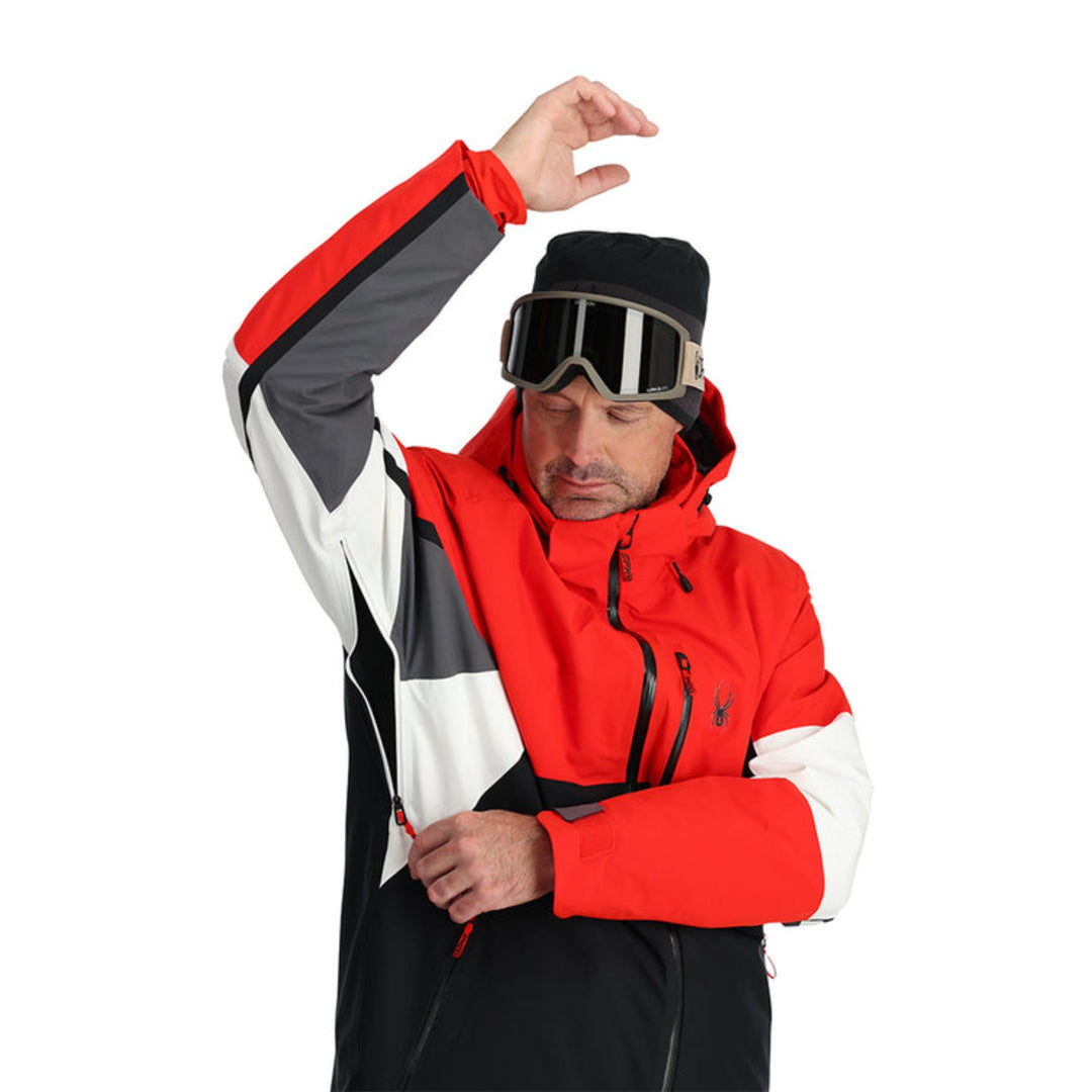 Spyder Men Ski Jacket LEADER volcano