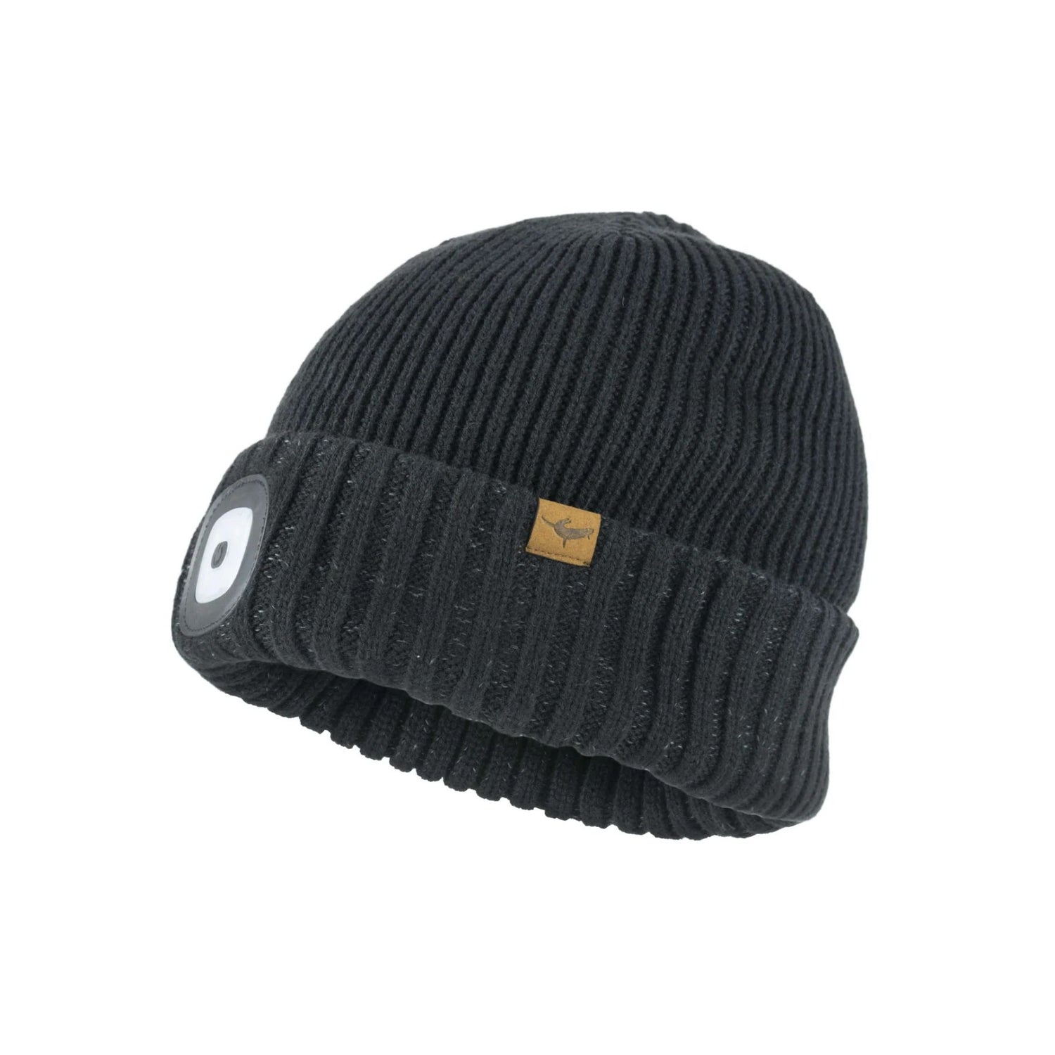 Seal Skinz Heydon Waterproof Cold Weather LED Roll Cuff Beanie 