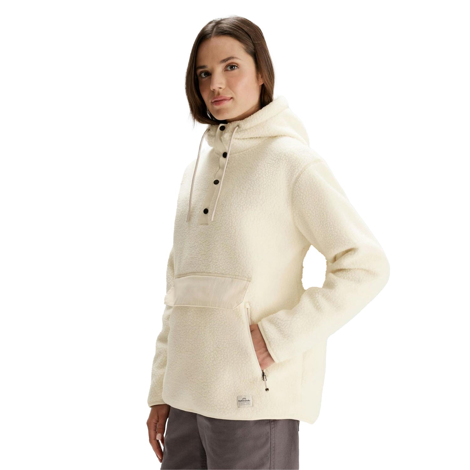 Women's Co-Z High Pile Hooded Pullover