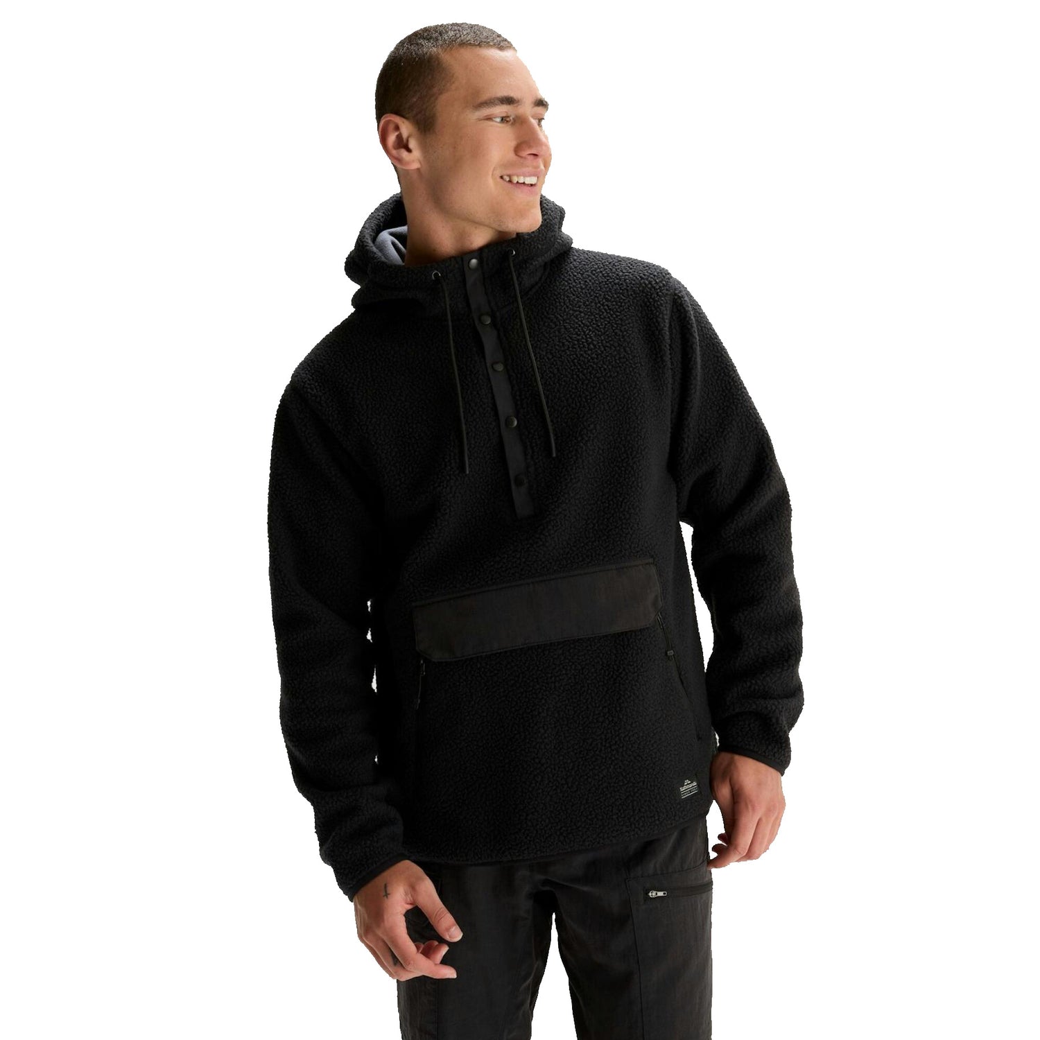 Men's Co-Z High Pile Hooded Pullover