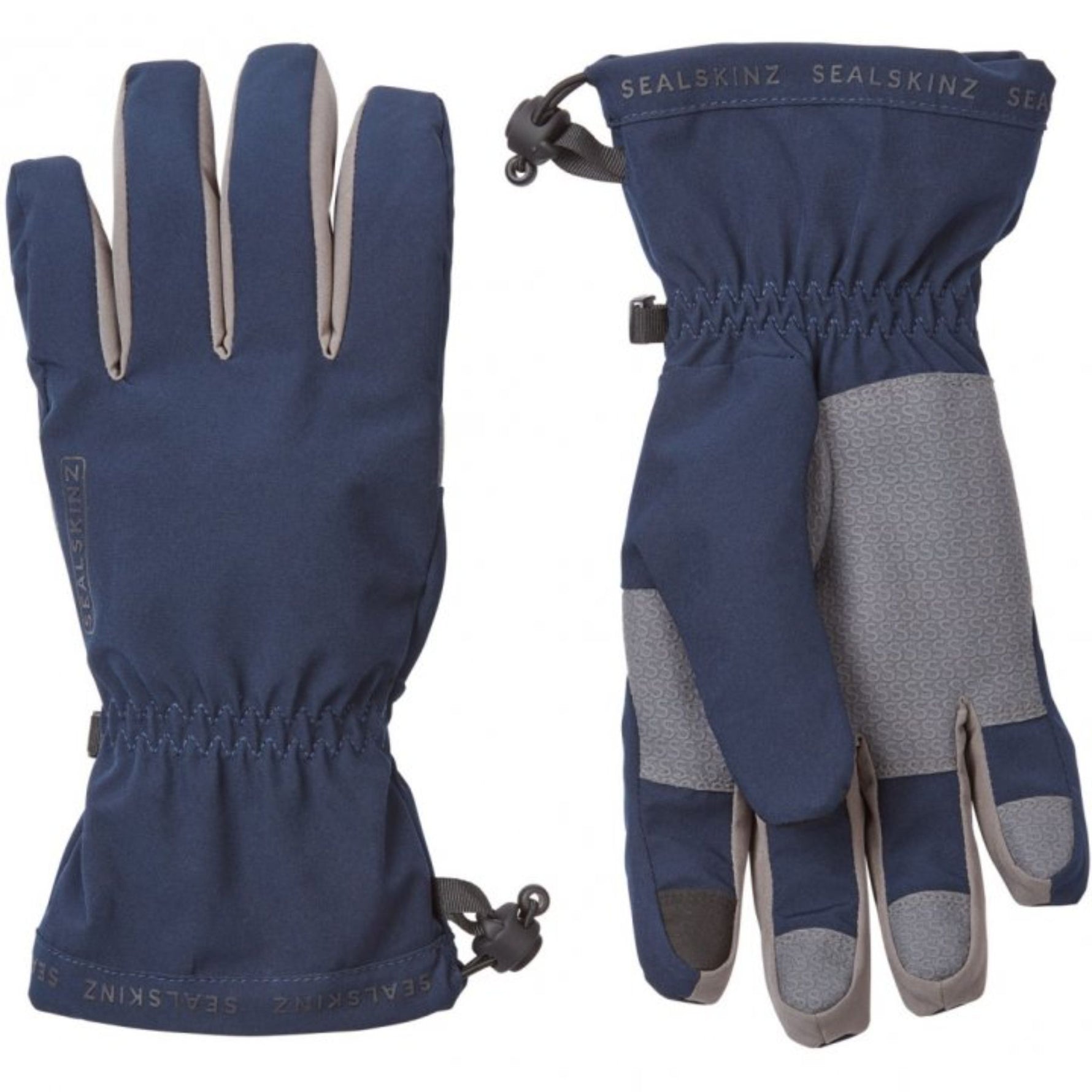 Seal Skinz Drayton Waterproof Lightweight Gauntlet #color_navy