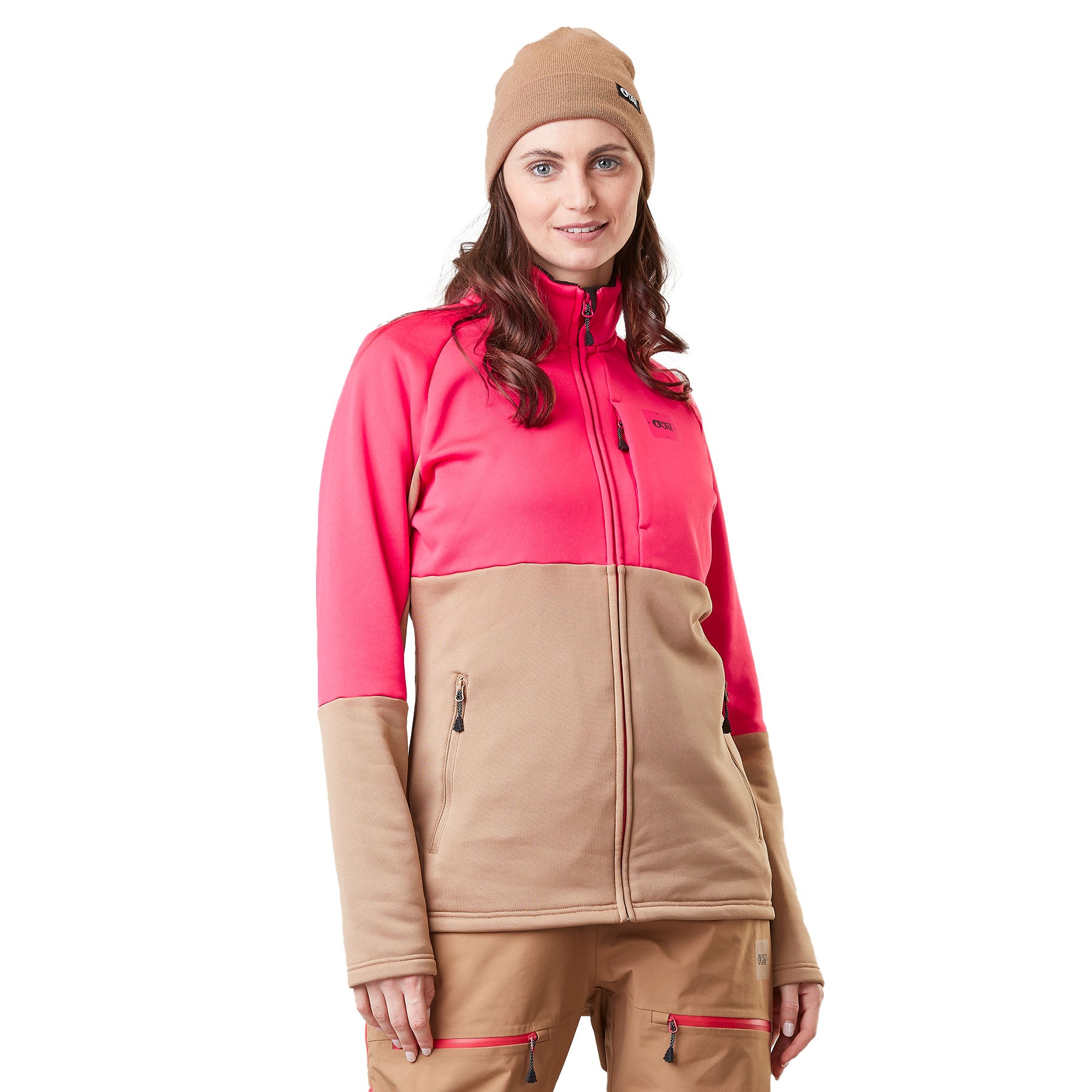 Half zip ski jacket womens sale