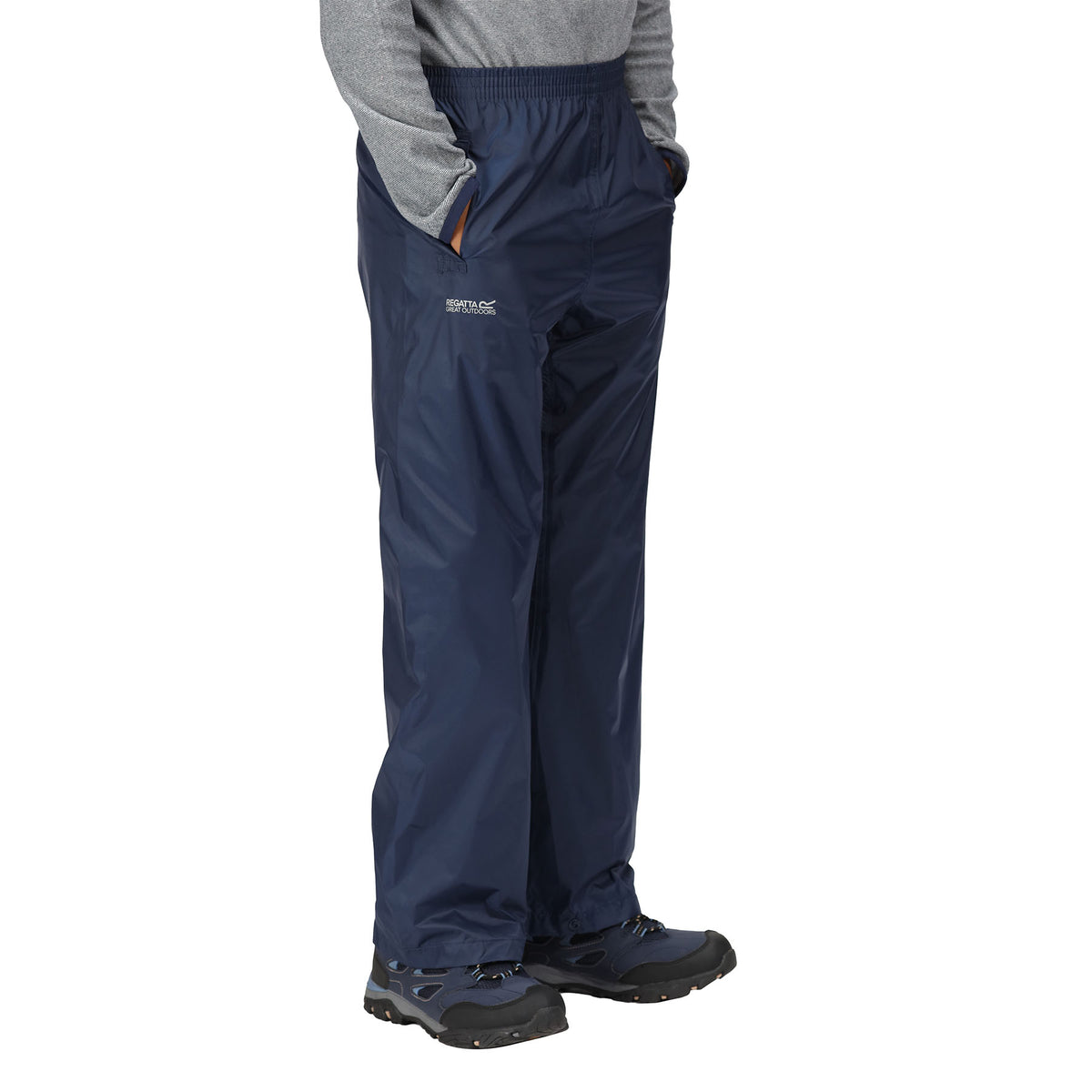 Regatta Kids' Pack-It Waterproof Overtrousers 