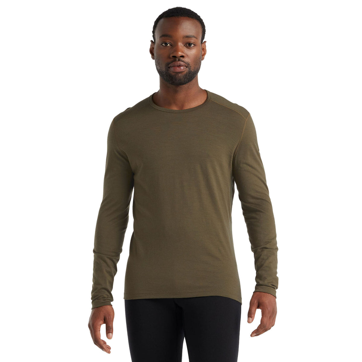 Icebreaker Men's Merino 200 Oasis Long Sleeve Crewe Thermal Top 