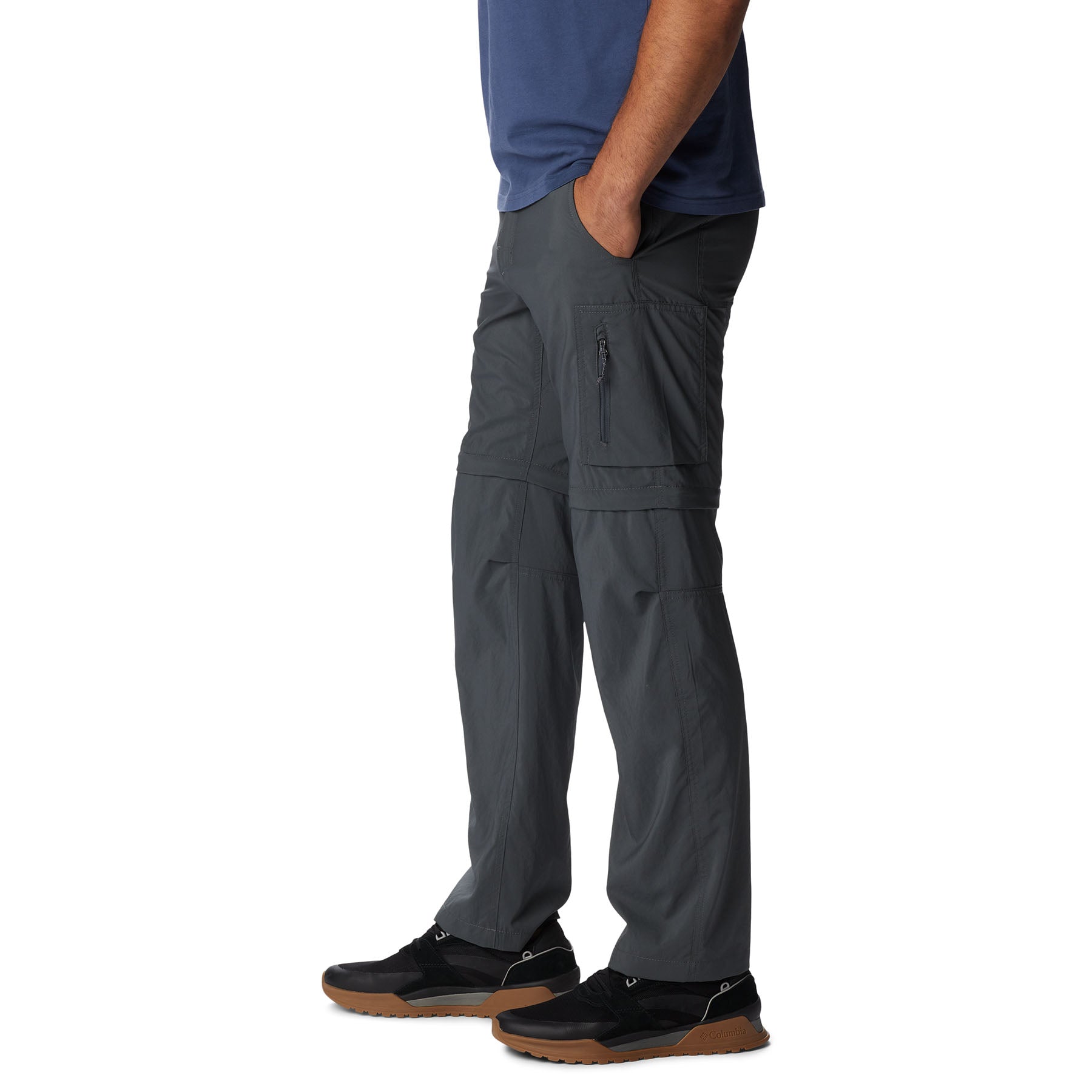 Columbia Men's Silver Ridge Utility Convertible Walking Trousers Black