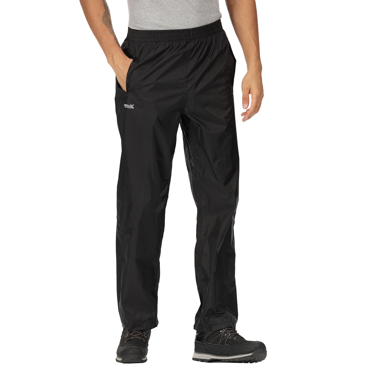 Regatta Men's Pack-It Waterproof Overtrousers 