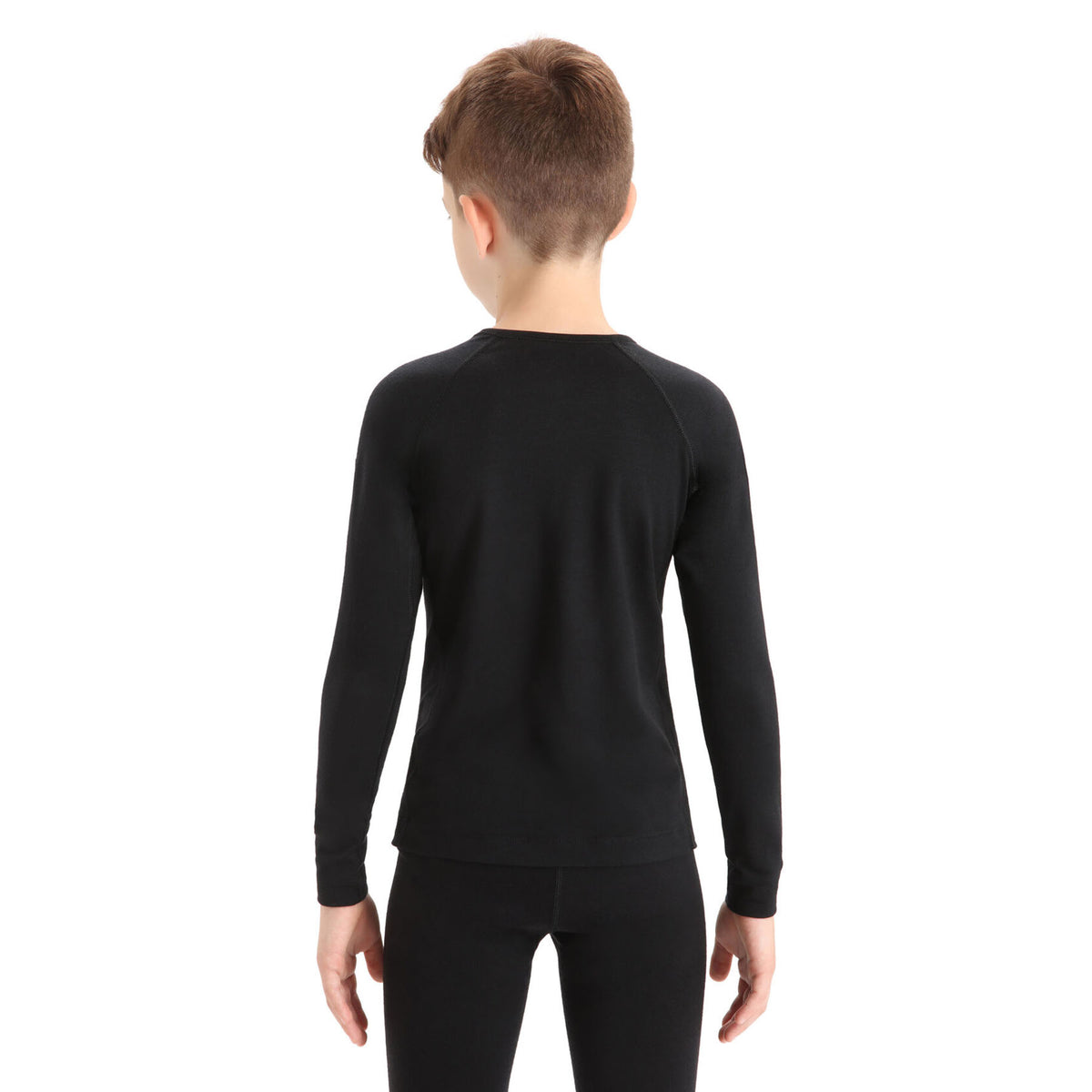 Icebreaker Kids' Merino 200 Oasis Long Sleeve Crewe Thermal Top 