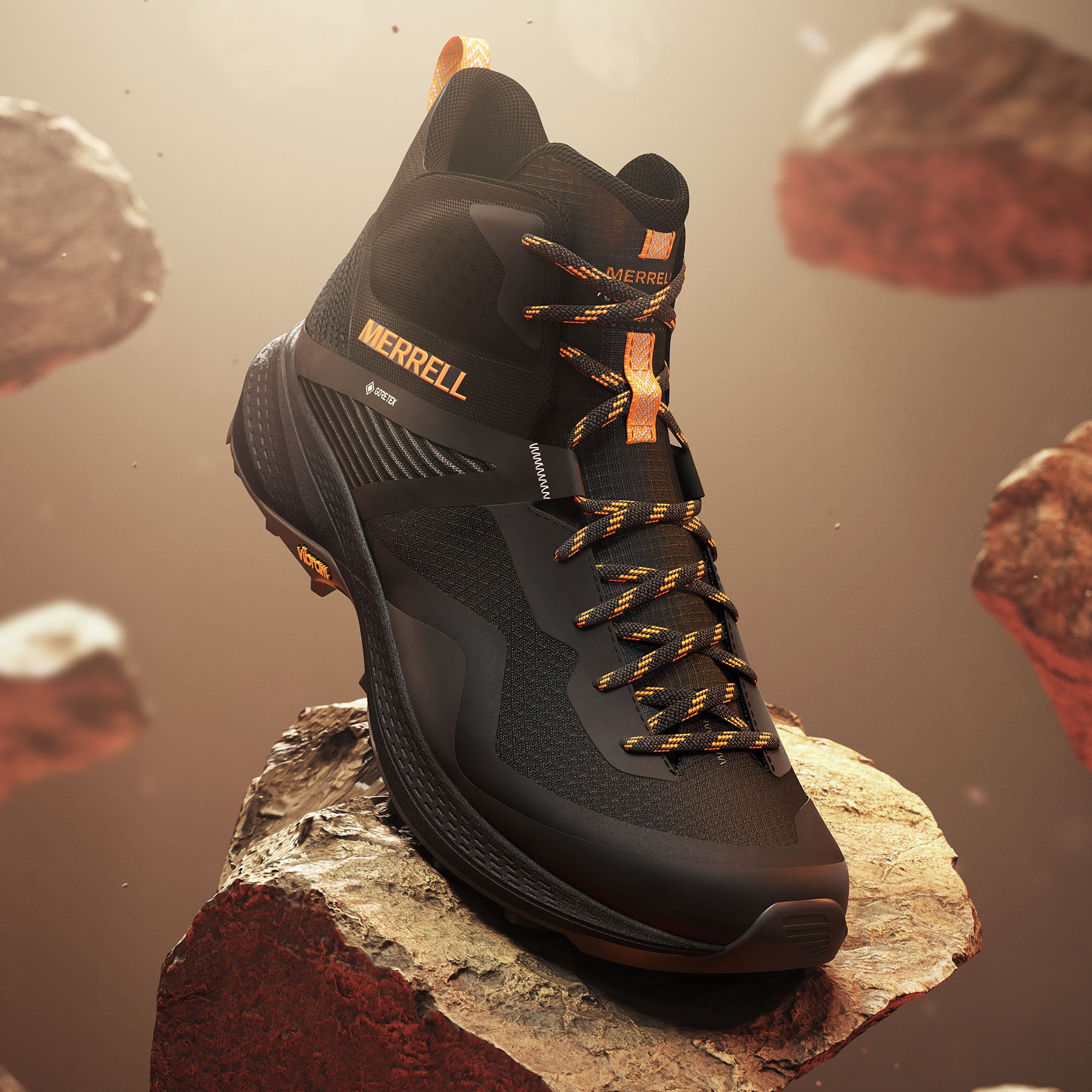 Merrell hiking shop boots black