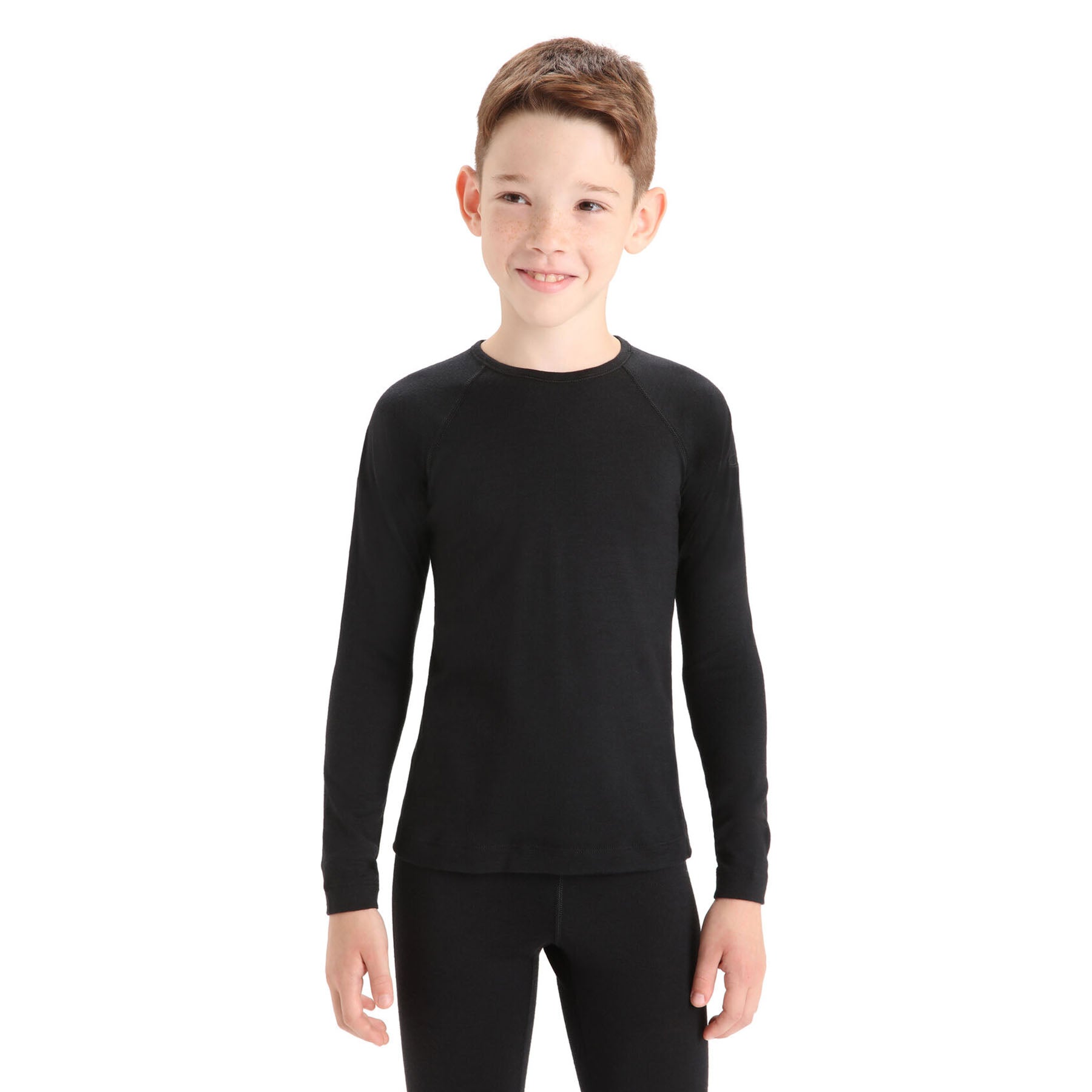 Merino wool thermal clearance top