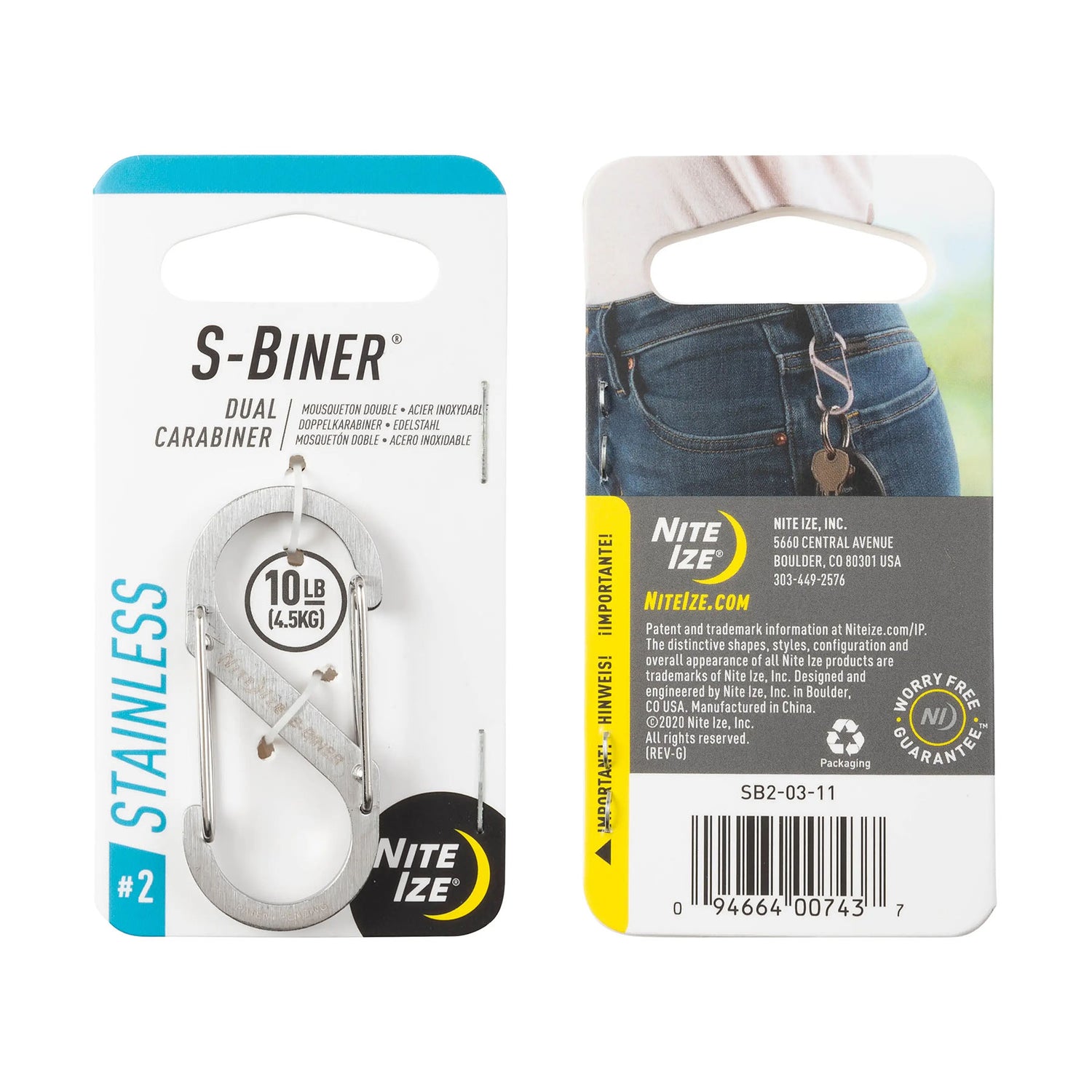 S-Biner Dual Carabiner