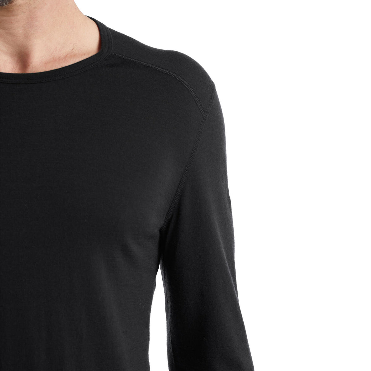 Icebreaker Men's Merino 200 Oasis Long Sleeve Crewe Thermal Top 