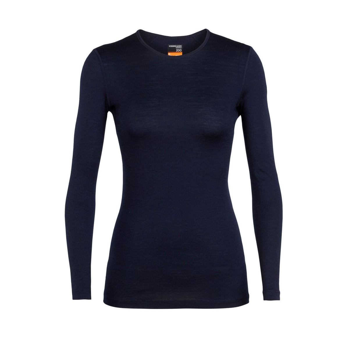 Icebreaker Women's Merino 200 Oasis Long Sleeve Crewe Thermal Top 