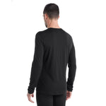 Icebreaker Men's Merino 200 Oasis Long Sleeve Crewe Thermal Top 