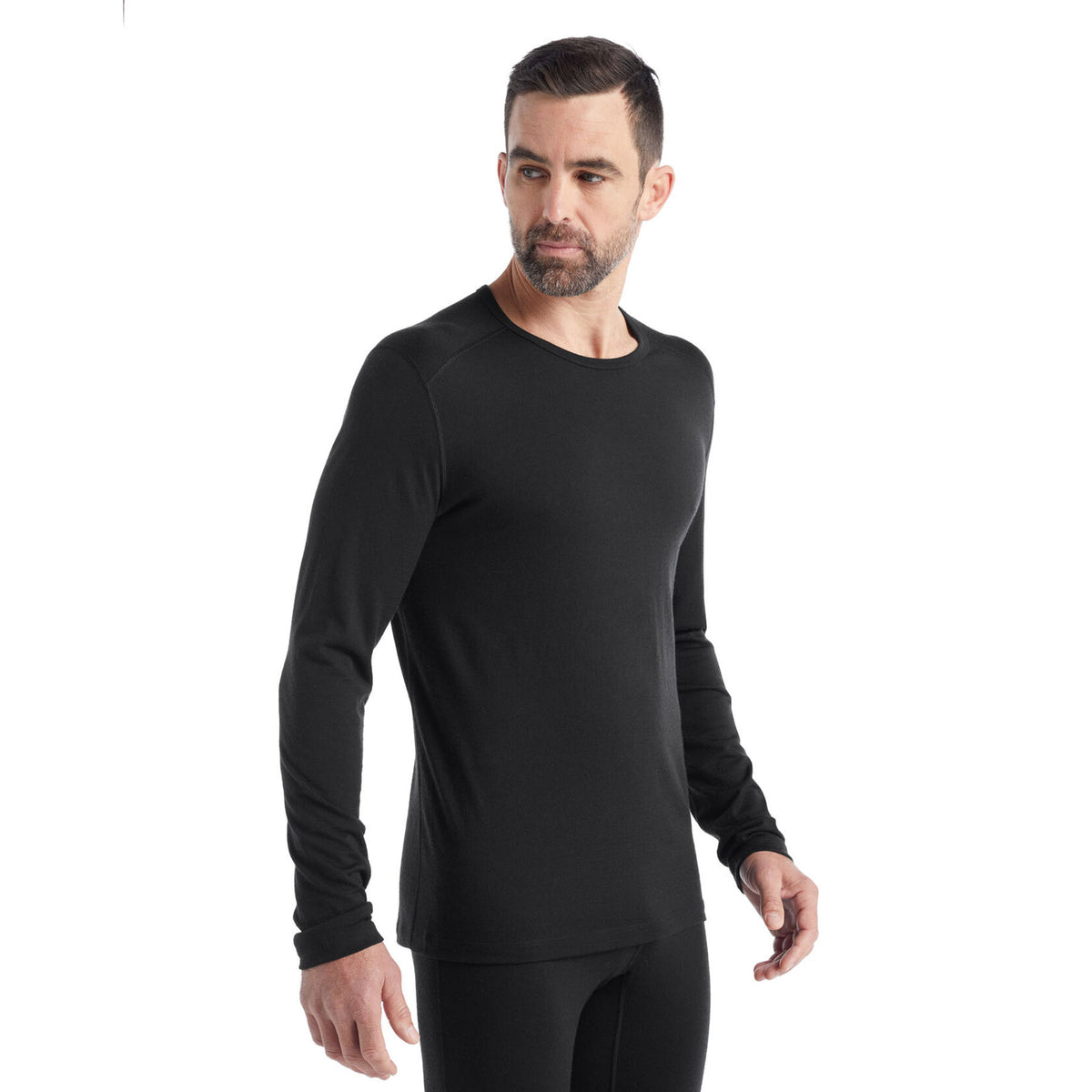 Icebreaker Men's Merino 200 Oasis Long Sleeve Crewe Thermal Top 