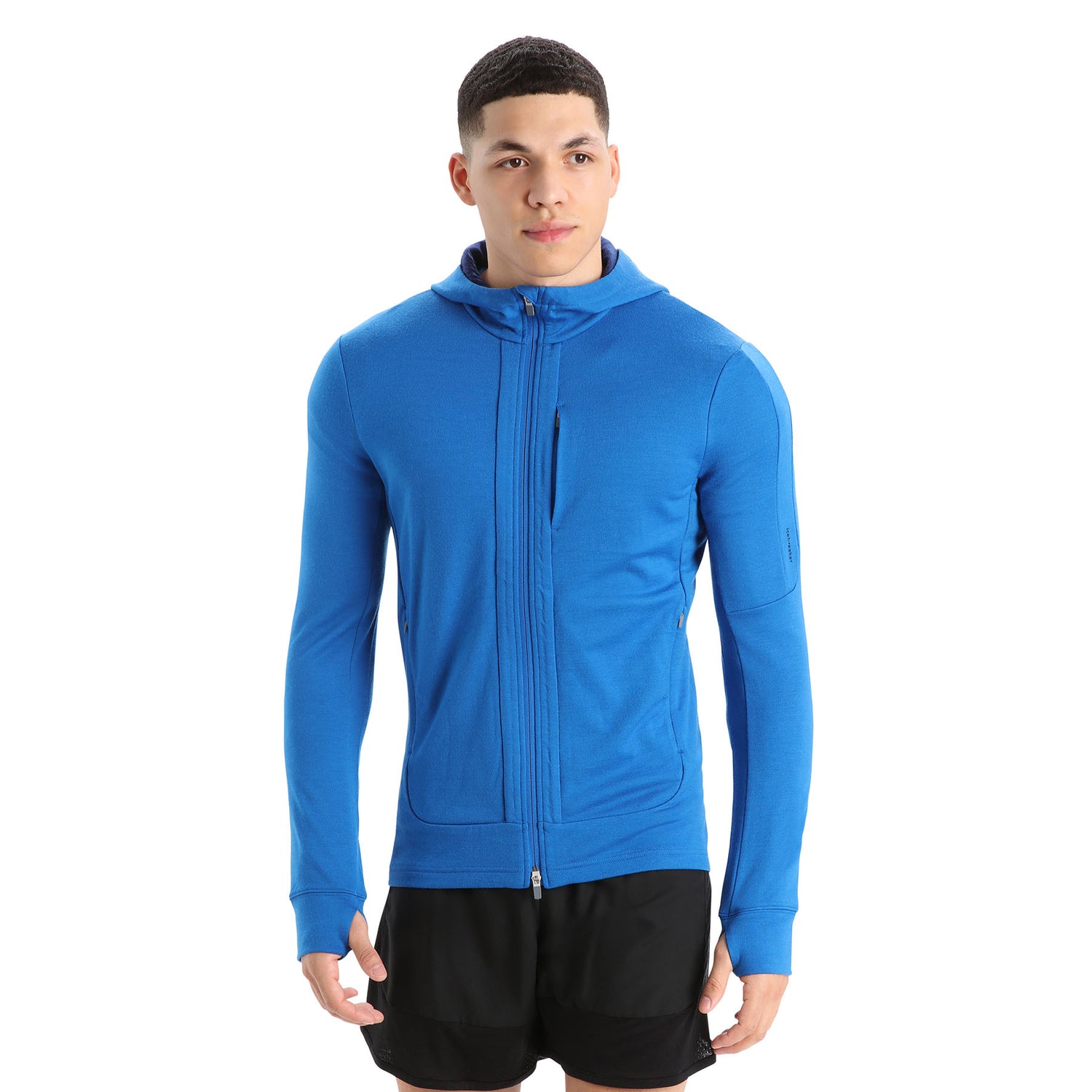 Icebreaker Men's Merino Quantum III Long Sleeve Zip Hoodie 