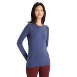 Icebreaker Women's Merino 200 Oasis Long Sleeve Crewe Thermal Top 