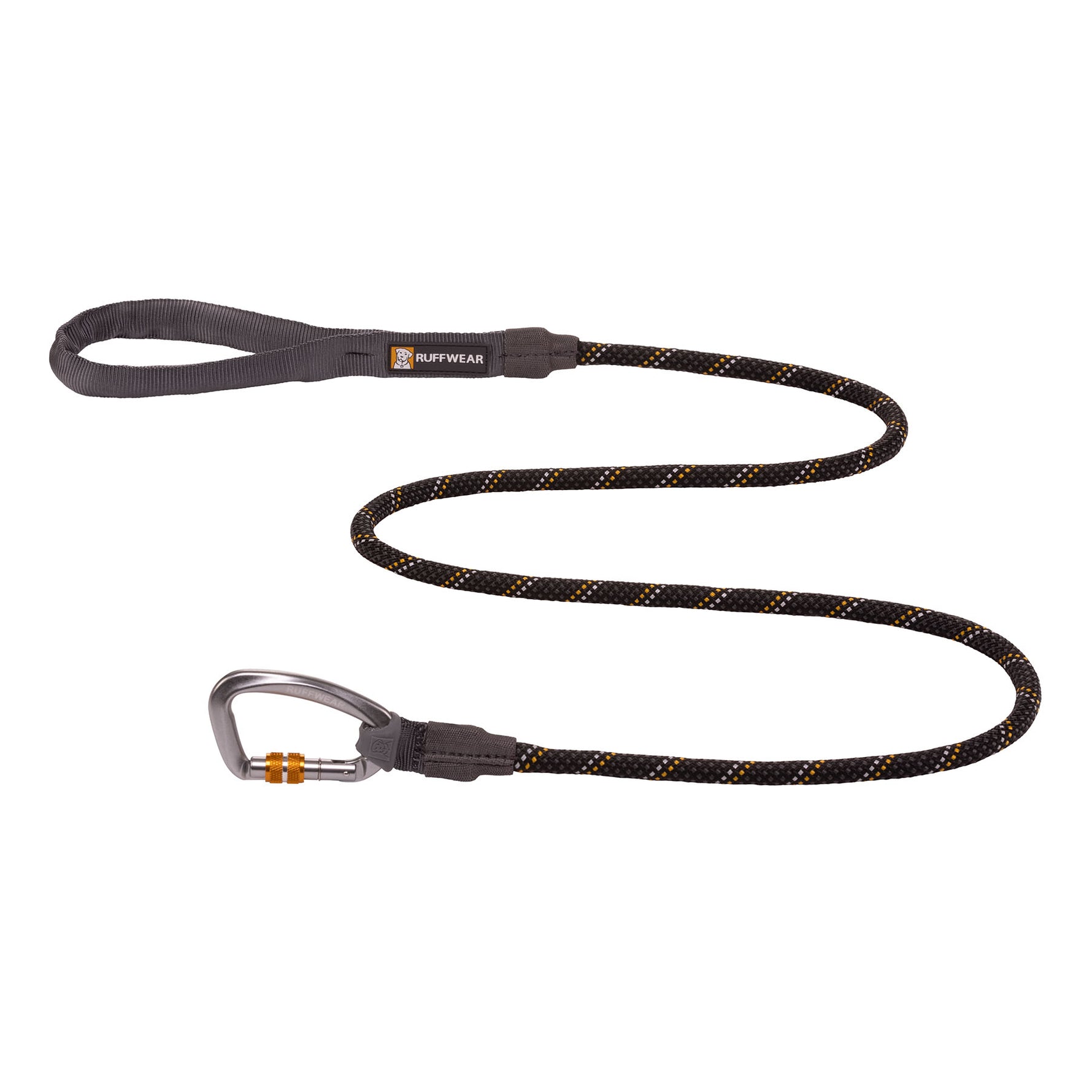 Ruffwear Knot-a-Leash Rope Dog Leash #color_obsidian-black