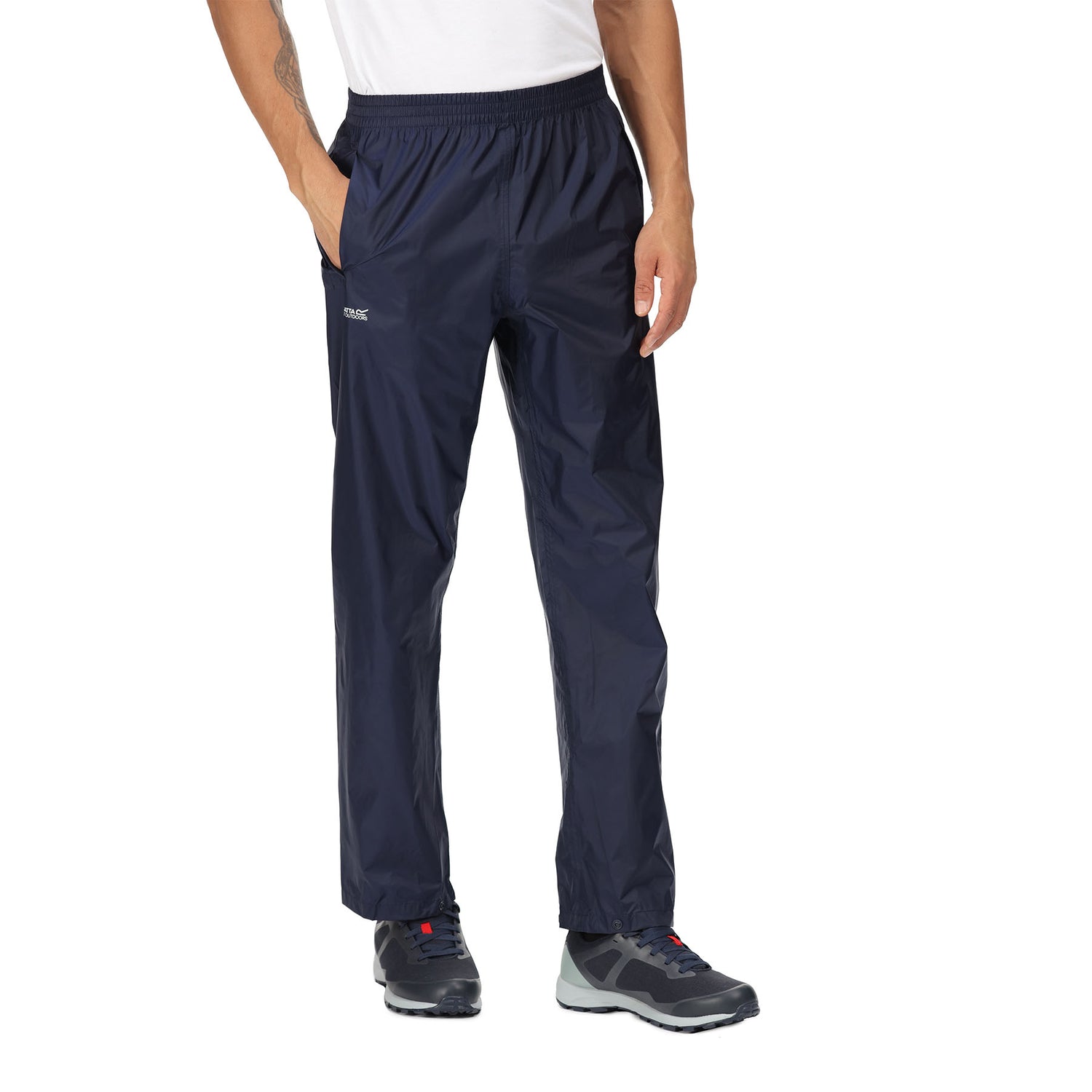 Regatta Men's Pack-It Waterproof Overtrousers 