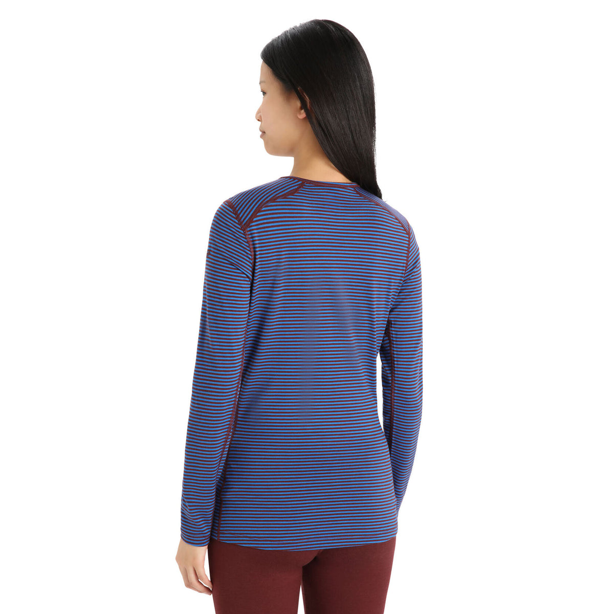 Icebreaker Women's Merino 200 Oasis Long Sleeve Crewe Thermal Top 