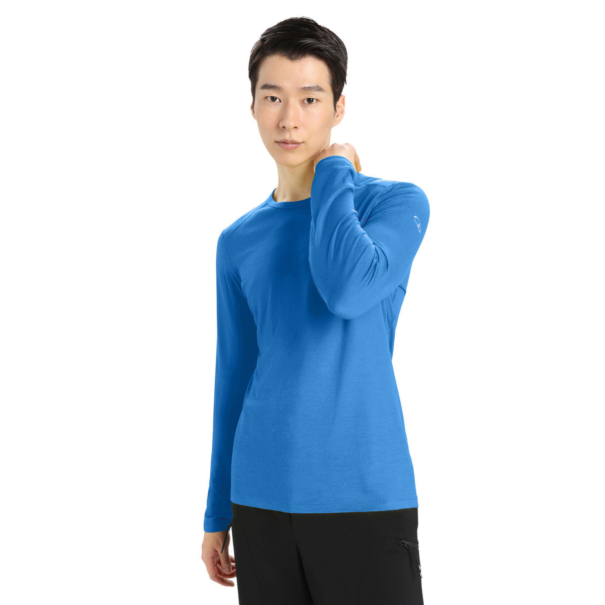 Icebreaker Men's Merino 200 Oasis Long Sleeve Crewe Thermal Top 