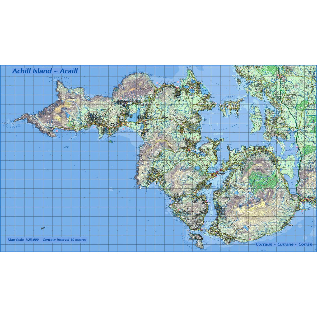 EastWest Mapping Achill & Corraun Clare Island